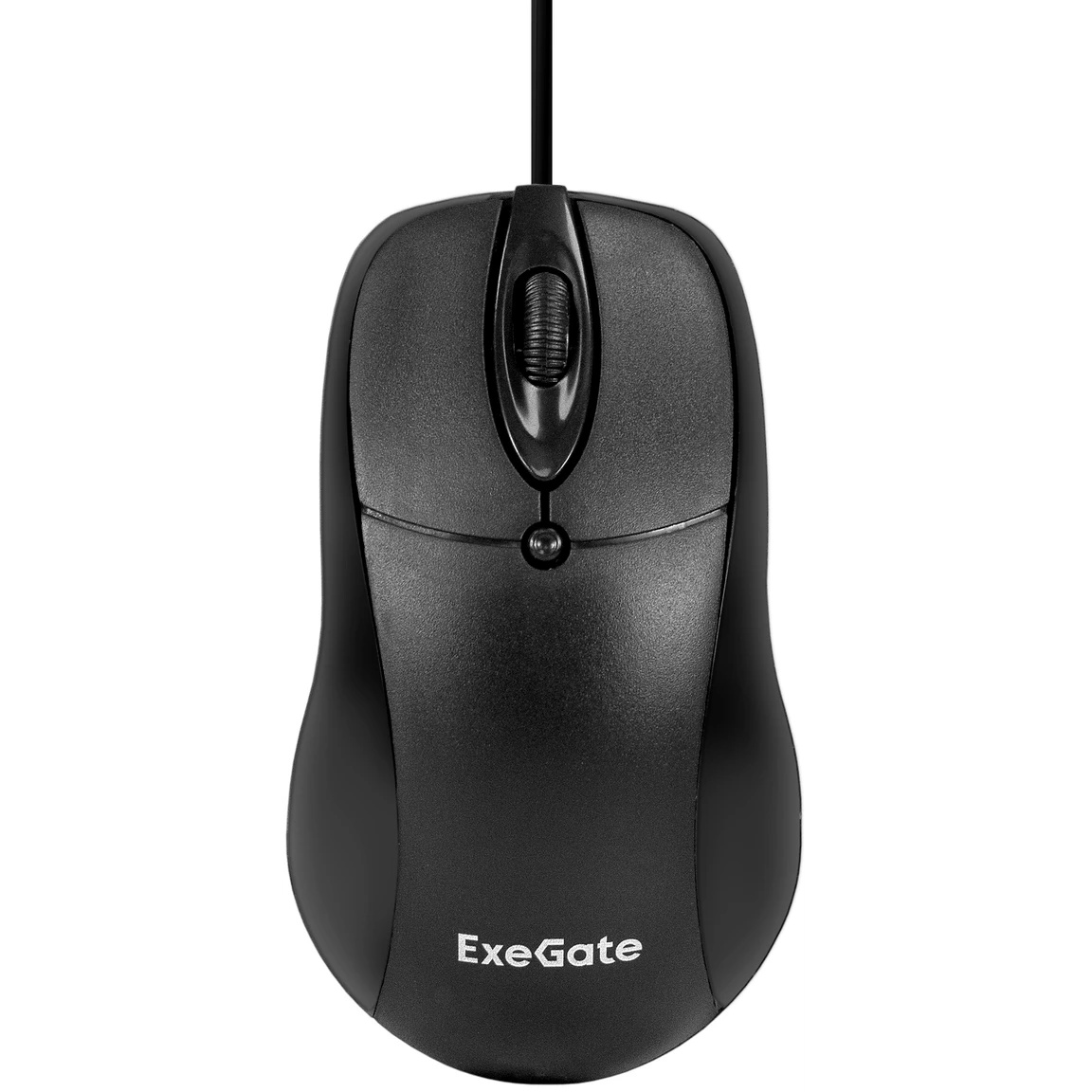 Мышь проводная ExeGate Professional Standard B100L черный, 1000 dpi, USB, кнопки - 3