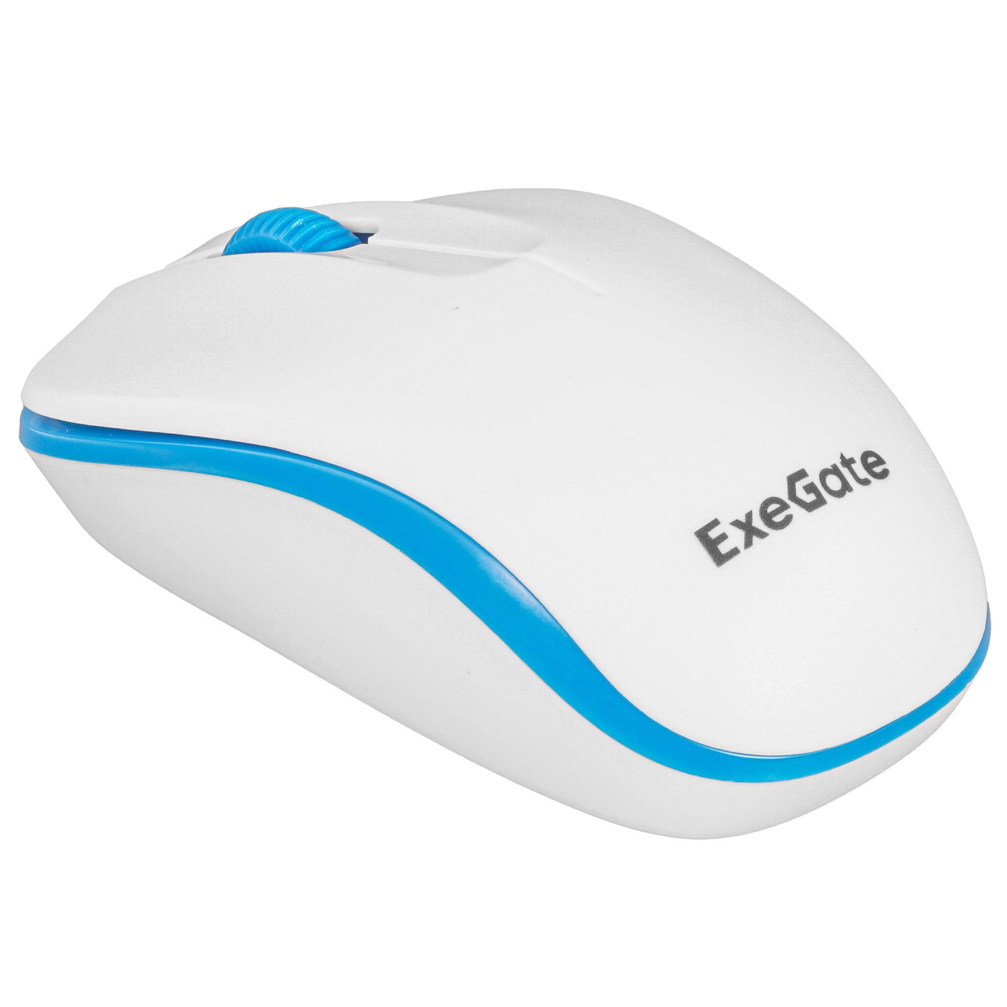 Мышь беспроводная ExeGate Professional Standard SR-9055W белый, 1200 dpi, радиоканал, USB, кнопки -