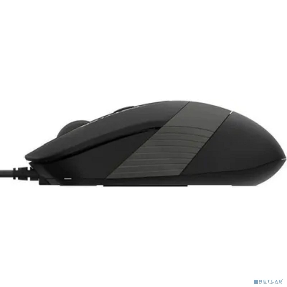 Мышь проводная A4Tech Fstyler FM10S черный/серый, 1600 dpi, USB, кнопки - 4