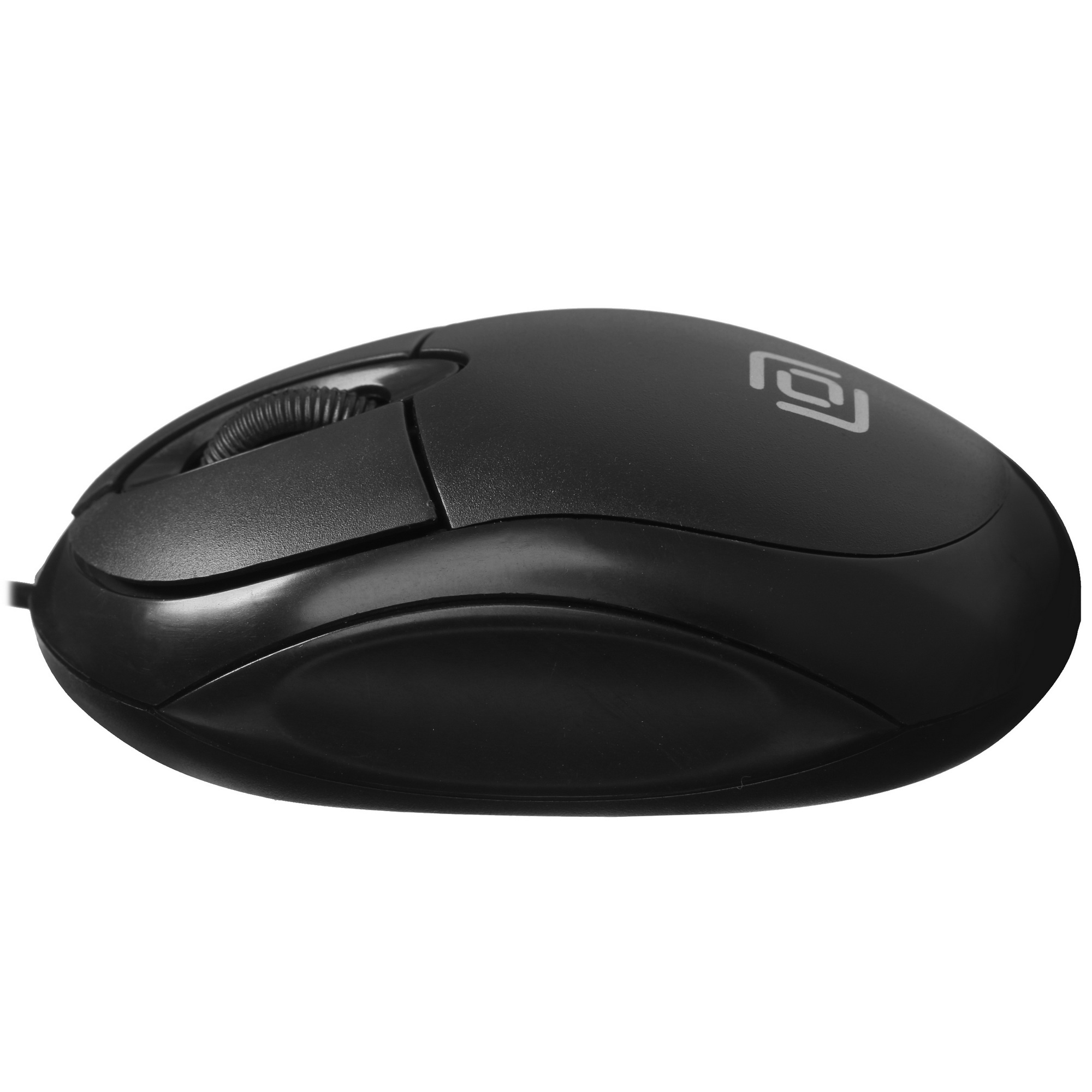 Мышь проводная Oklick 105S черный, 800 dpi, USB, кнопки - 3