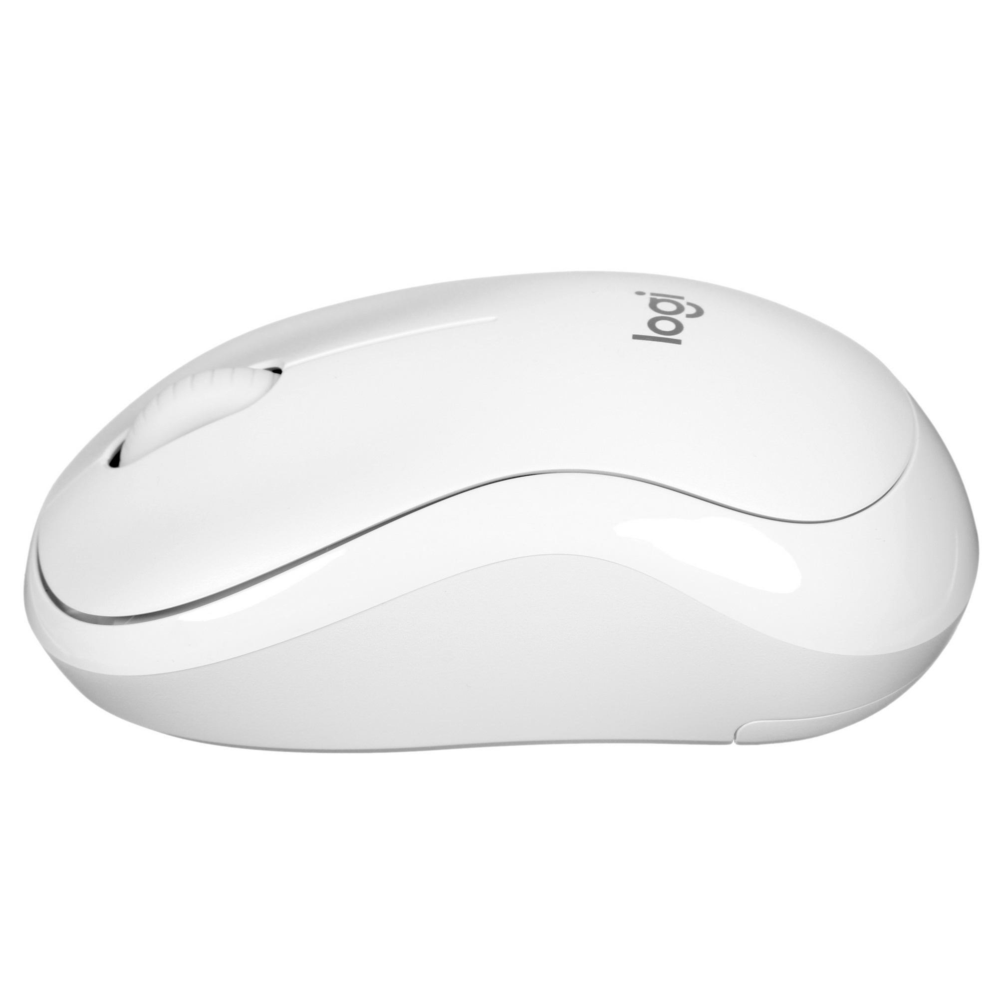 Мышь беспроводная Logitech M221 белый, 1000 dpi, радиоканал, USB, кнопки - 3
