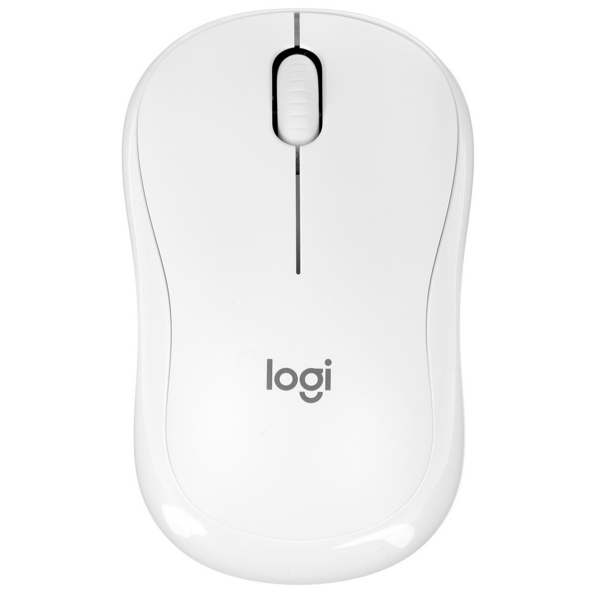 Мышь беспроводная Logitech M221 белый, 1000 dpi, радиоканал, USB, кнопки - 3