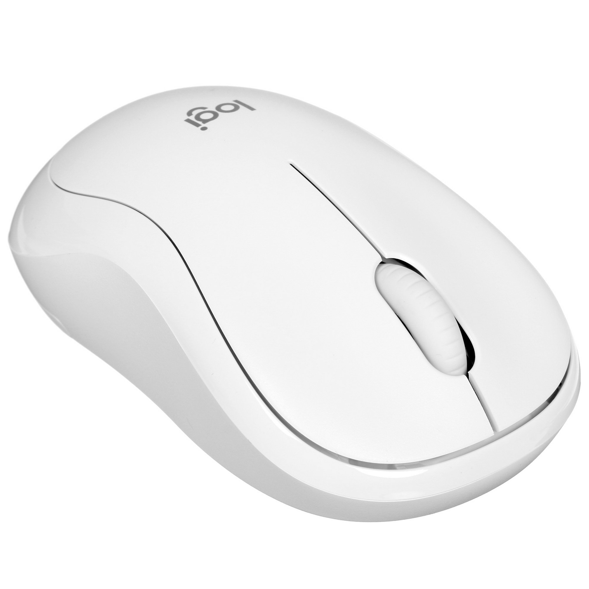 Мышь беспроводная Logitech M221 белый, 1000 dpi, радиоканал, USB, кнопки - 3
