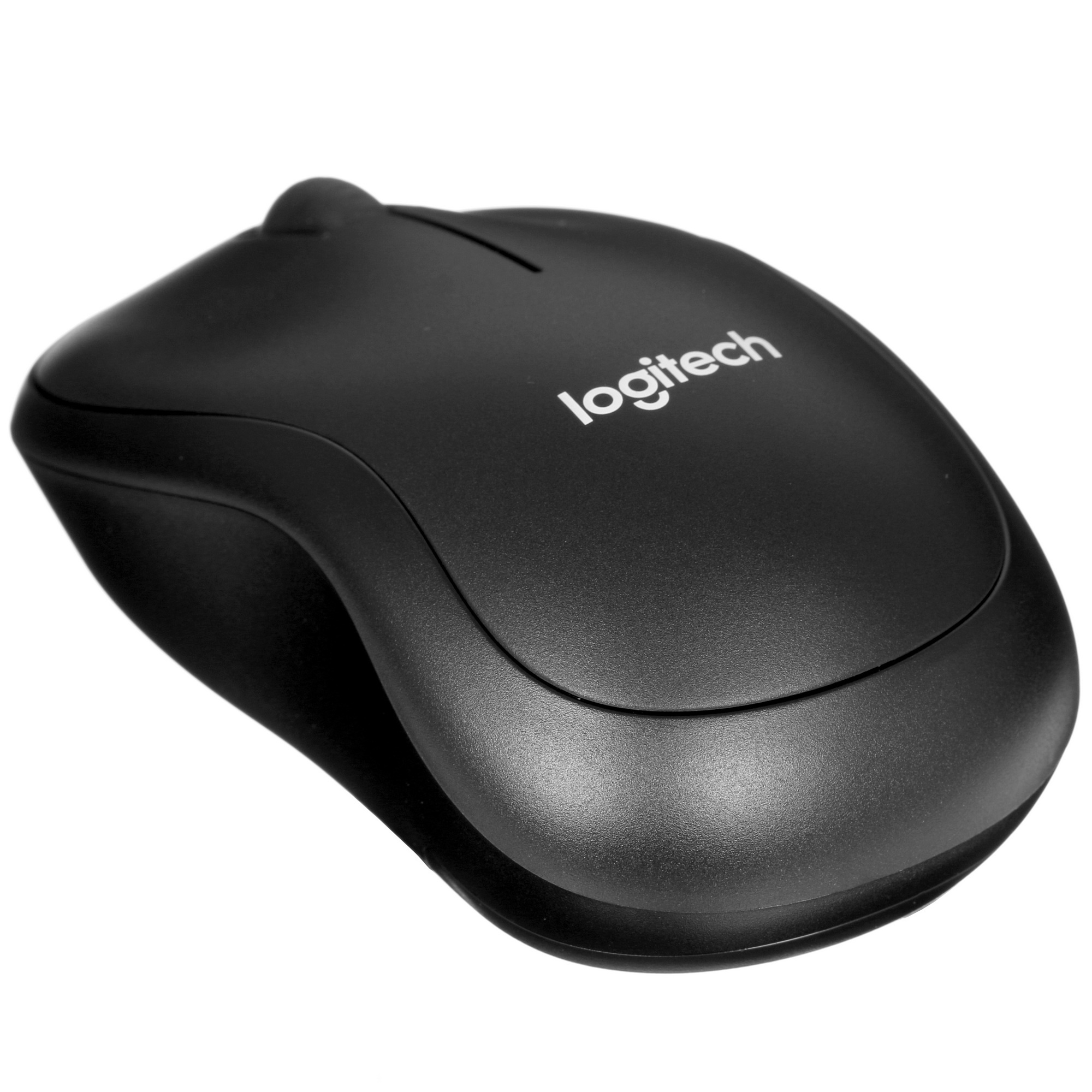 Мышь беспроводная Logitech B220 Silent черный, 1000 dpi, радиоканал, USB, кнопки - 3