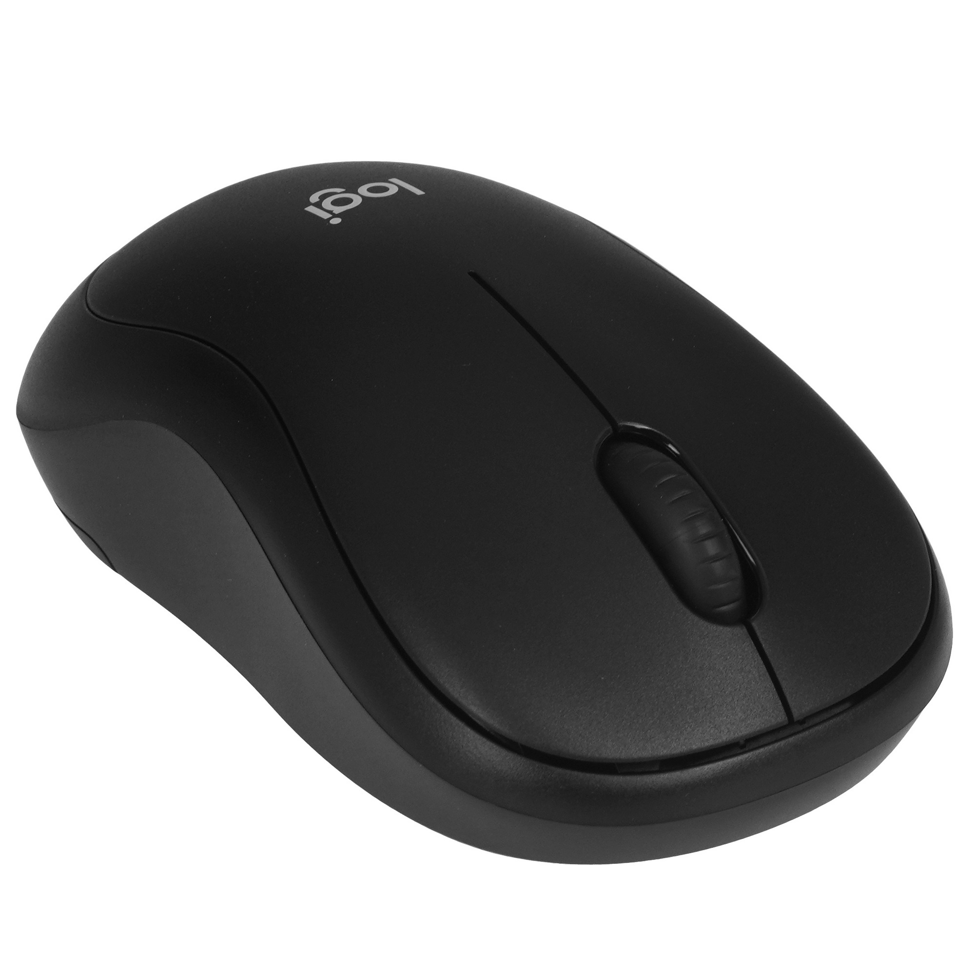 Мышь беспроводная Logitech B220 Silent черный, 1000 dpi, радиоканал, USB, кнопки - 3