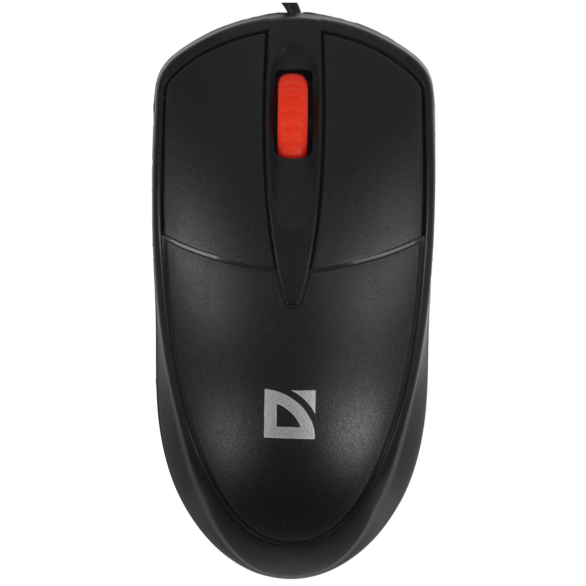 Мышь проводная Defender Icon MB-057 черный, 1000 dpi, USB, кнопки - 3