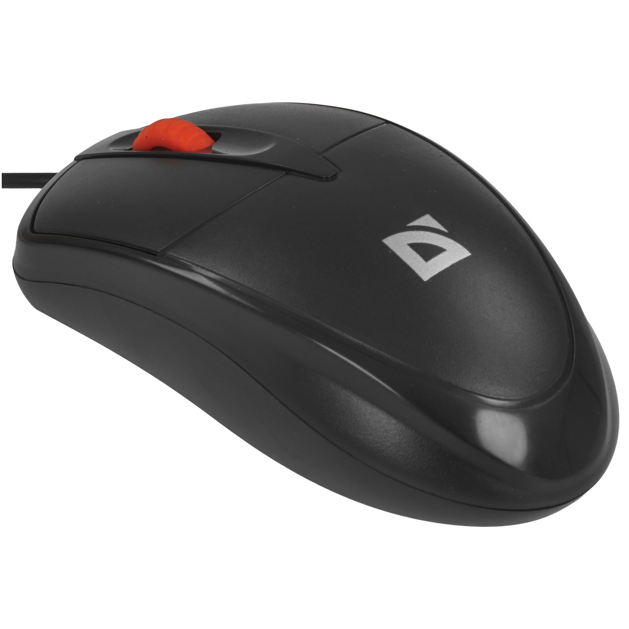 Мышь проводная Defender Icon MB-057 черный, 1000 dpi, USB, кнопки - 3