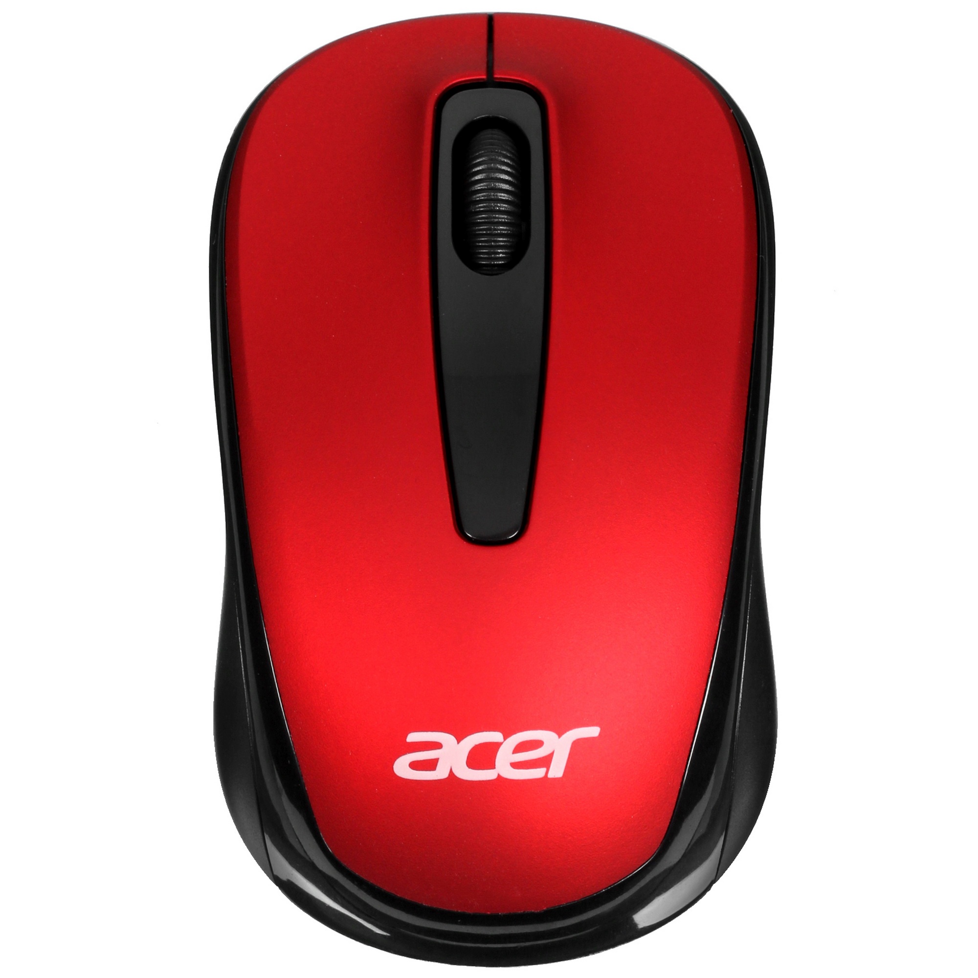 Мышь беспроводная Acer OMR136 красный, 1000 dpi, радиоканал, USB, кнопки - 3
