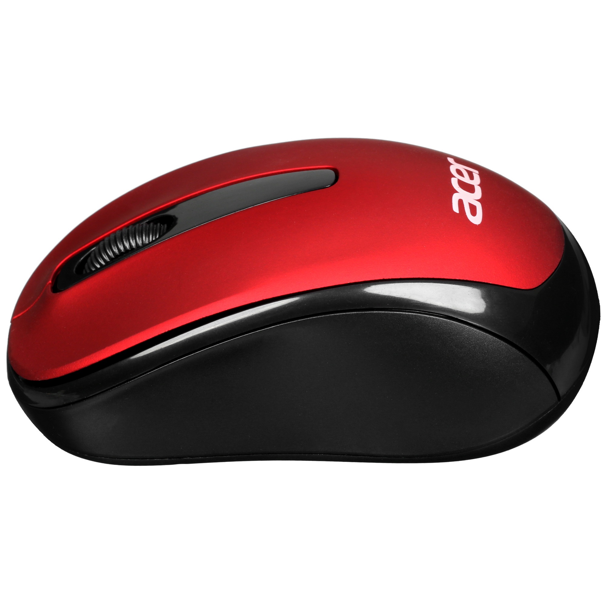 Мышь беспроводная Acer OMR136 красный, 1000 dpi, радиоканал, USB, кнопки - 3