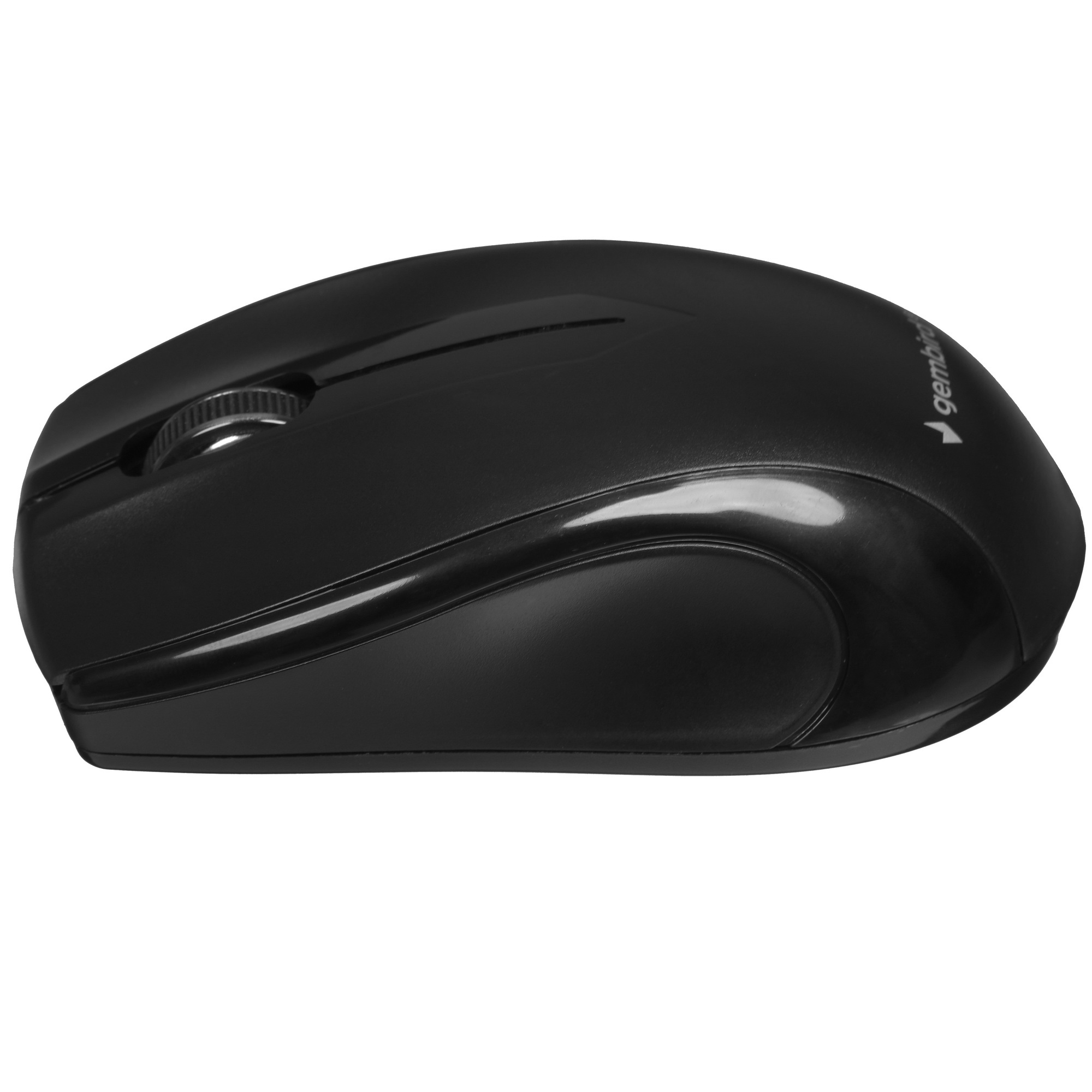 Мышь беспроводная Gembird MUSW-320 черный, 1000 dpi, радиоканал, USB, кнопки - 3