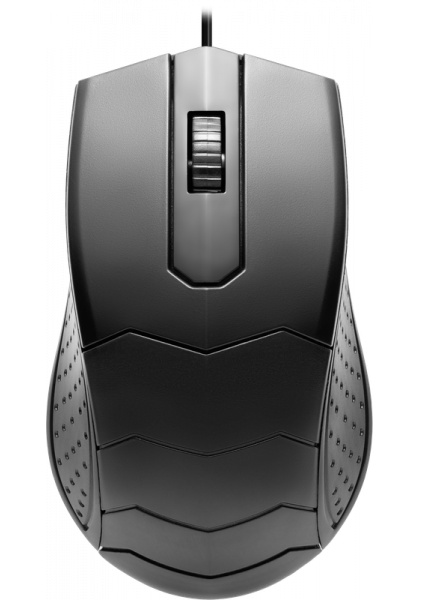 Мышь проводная Defender HIT MB-530 черный, 1000 dpi, USB, кнопки - 3