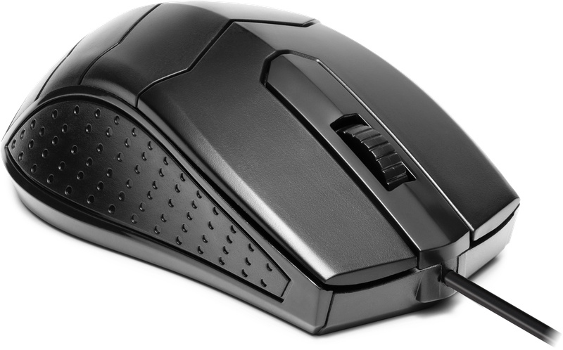 Мышь проводная Defender HIT MB-530 черный, 1000 dpi, USB, кнопки - 3