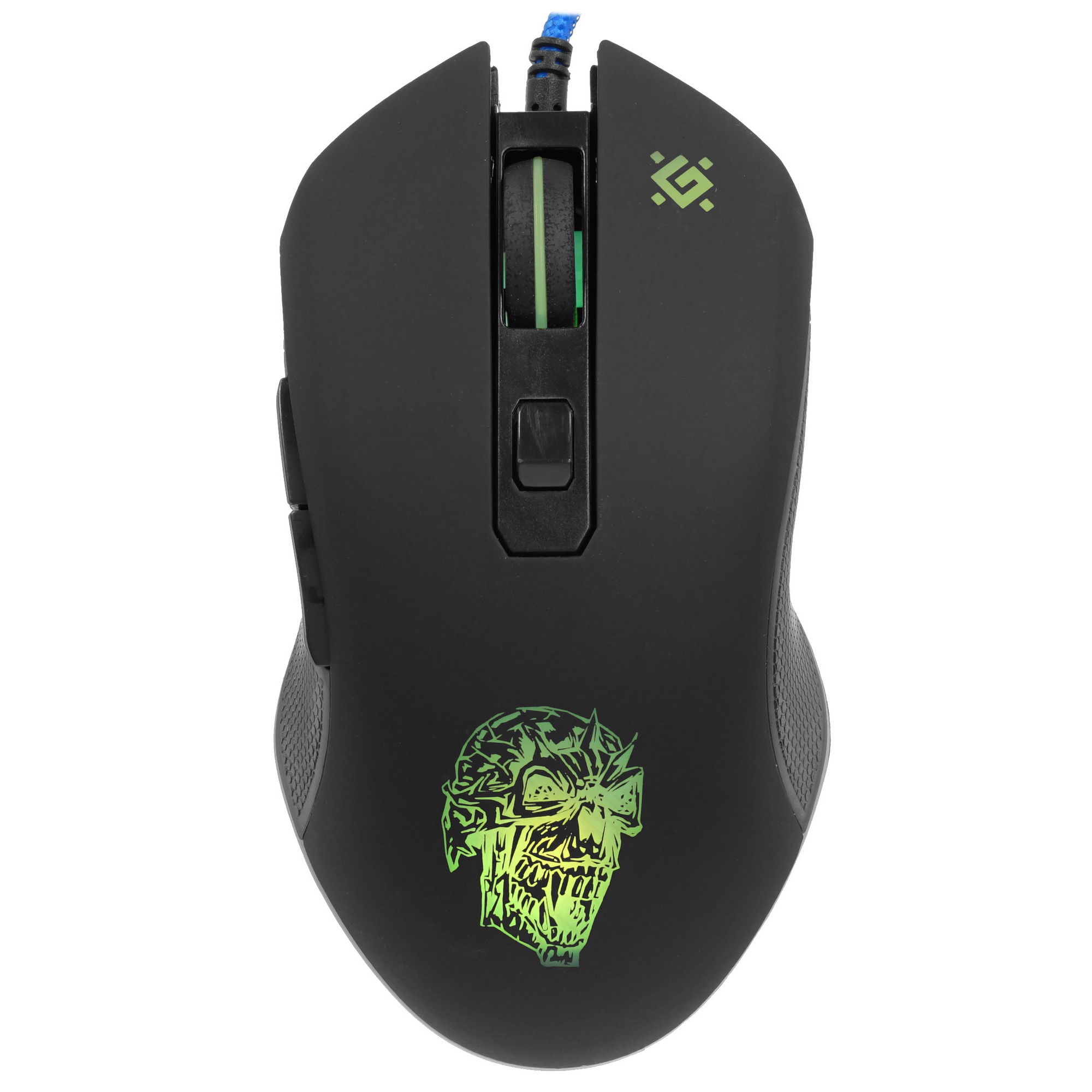 Мышь проводная Defender Sleipnir GM-927 черный, 12800 dpi, USB, кнопки - 6