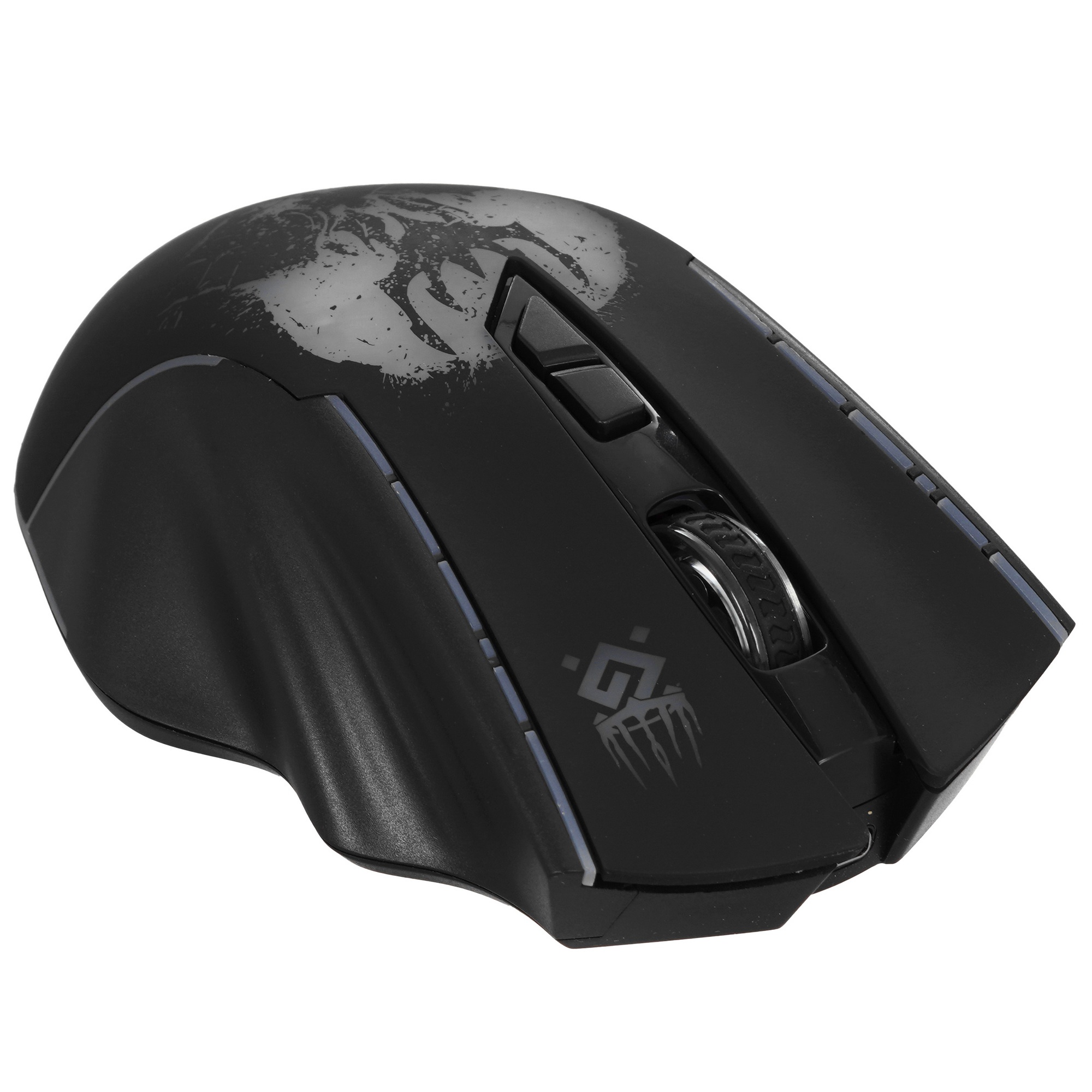 Мышь беспроводная Defender Kronos GM-695 черный, 1600 dpi, радиоканал, USB, кнопки - 7