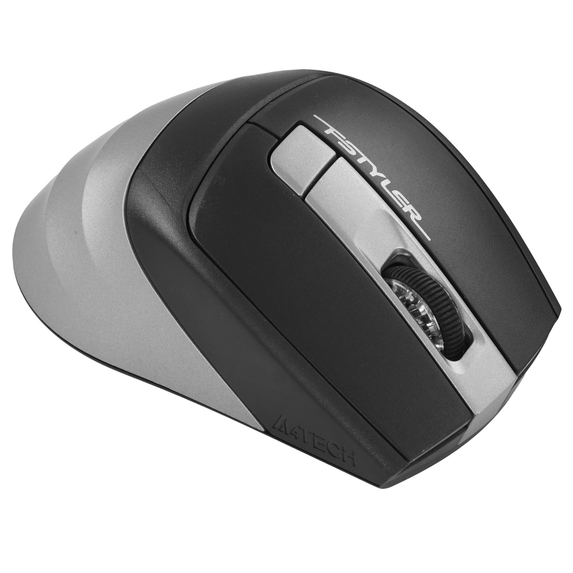 Мышь беспроводная A4Tech Fstyler FB35 серый, 2000 dpi, радиоканал, Bluetooth, USB, кнопки - 6