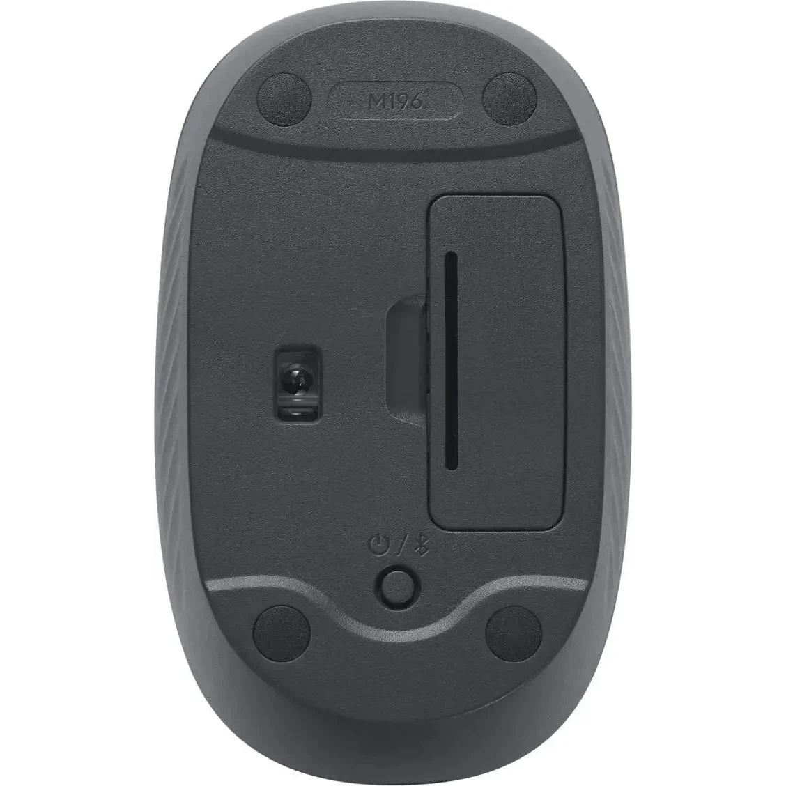 Мышь беспроводная Logitech M196 графитовый, 1000 dpi, Bluetooth, кнопки - 3