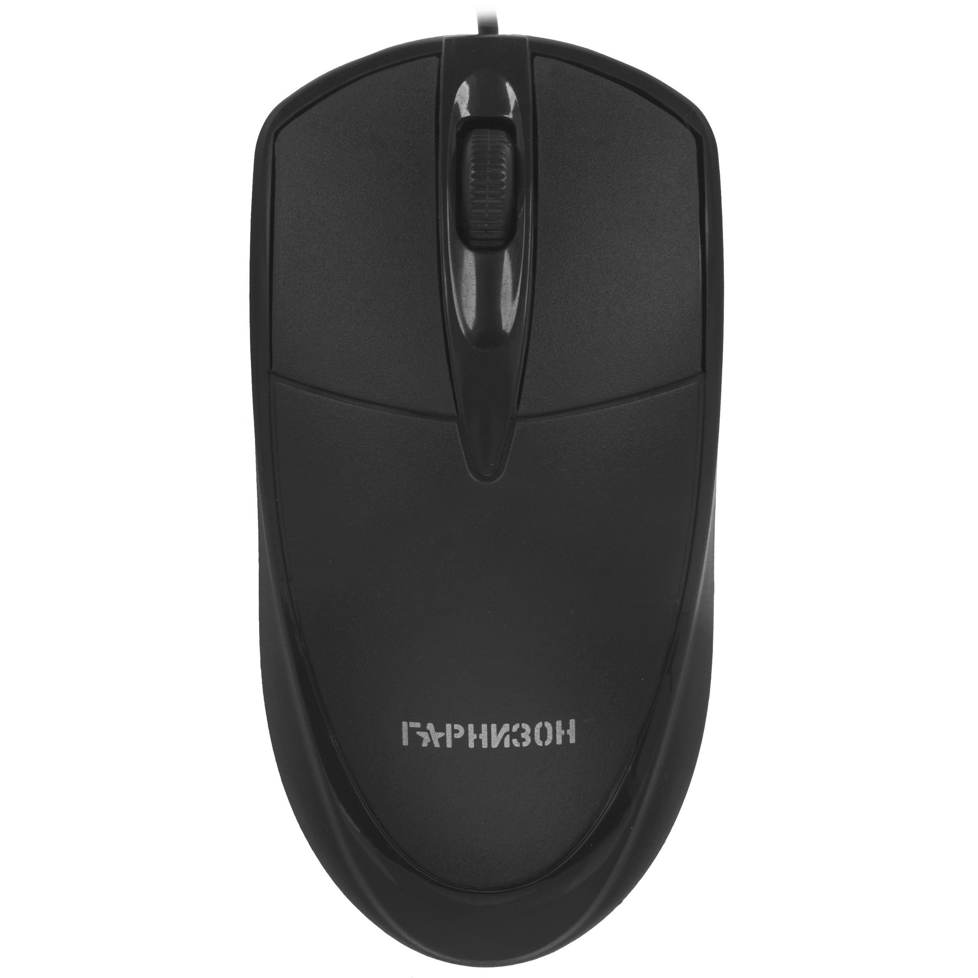 Мышь проводная Гарнизон GM-225XL черный, 1000 dpi, USB, кнопки - 3