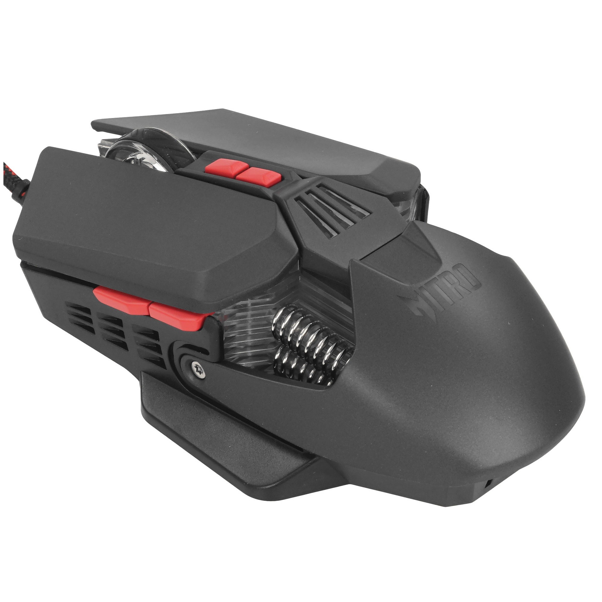 Мышь проводная Acer Nitro OMW302 черный, 7200 dpi, USB, кнопки - 7