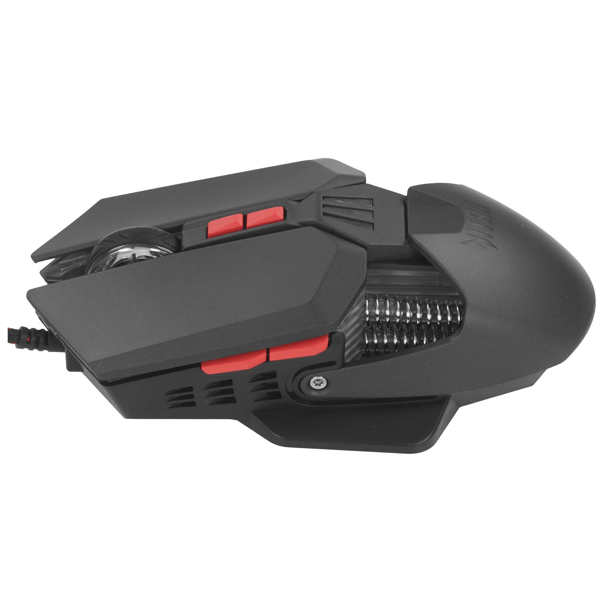Мышь проводная Acer Nitro OMW302 черный, 7200 dpi, USB, кнопки - 7
