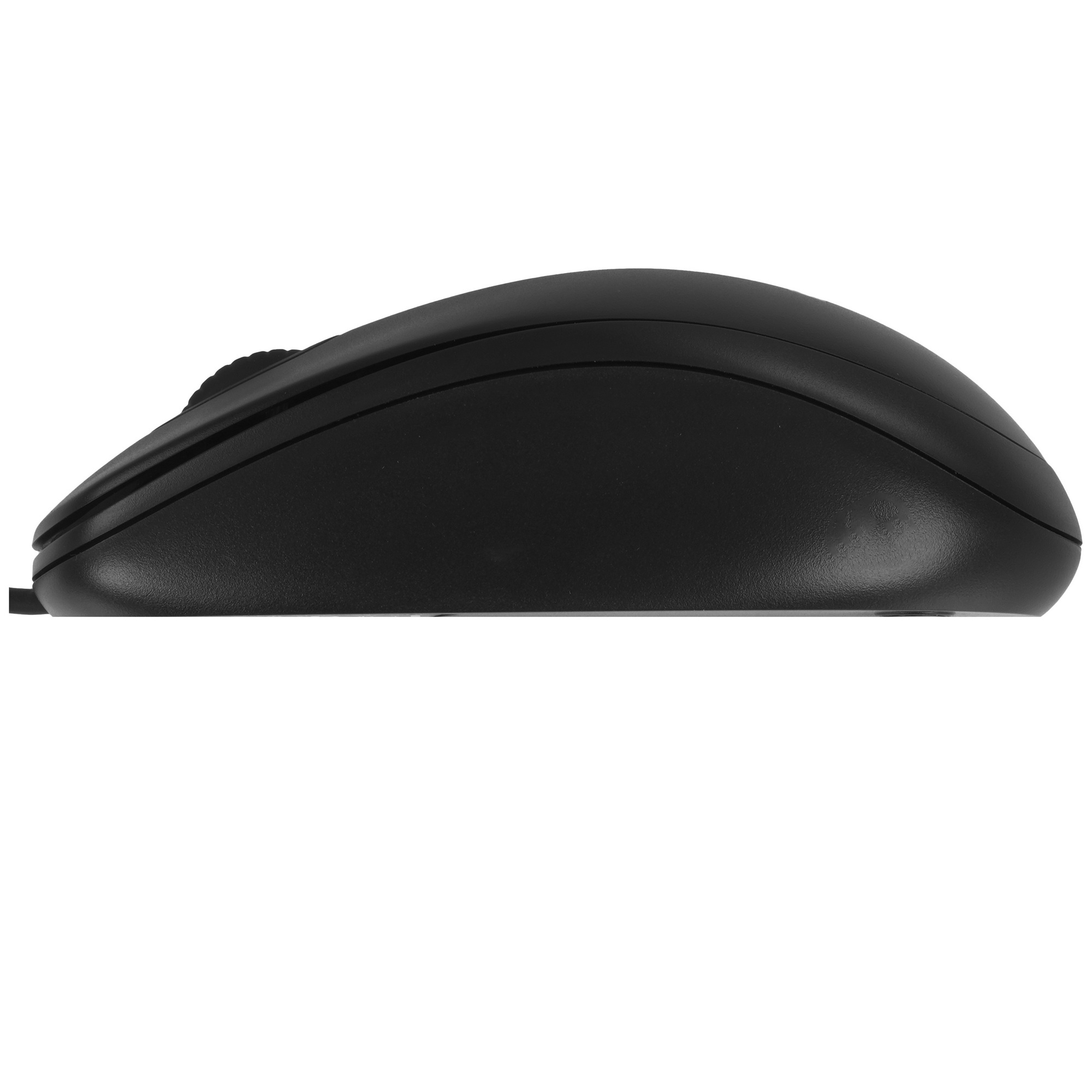 Мышь проводная Logitech B100 черный, 1000 dpi, USB, кнопки - 3