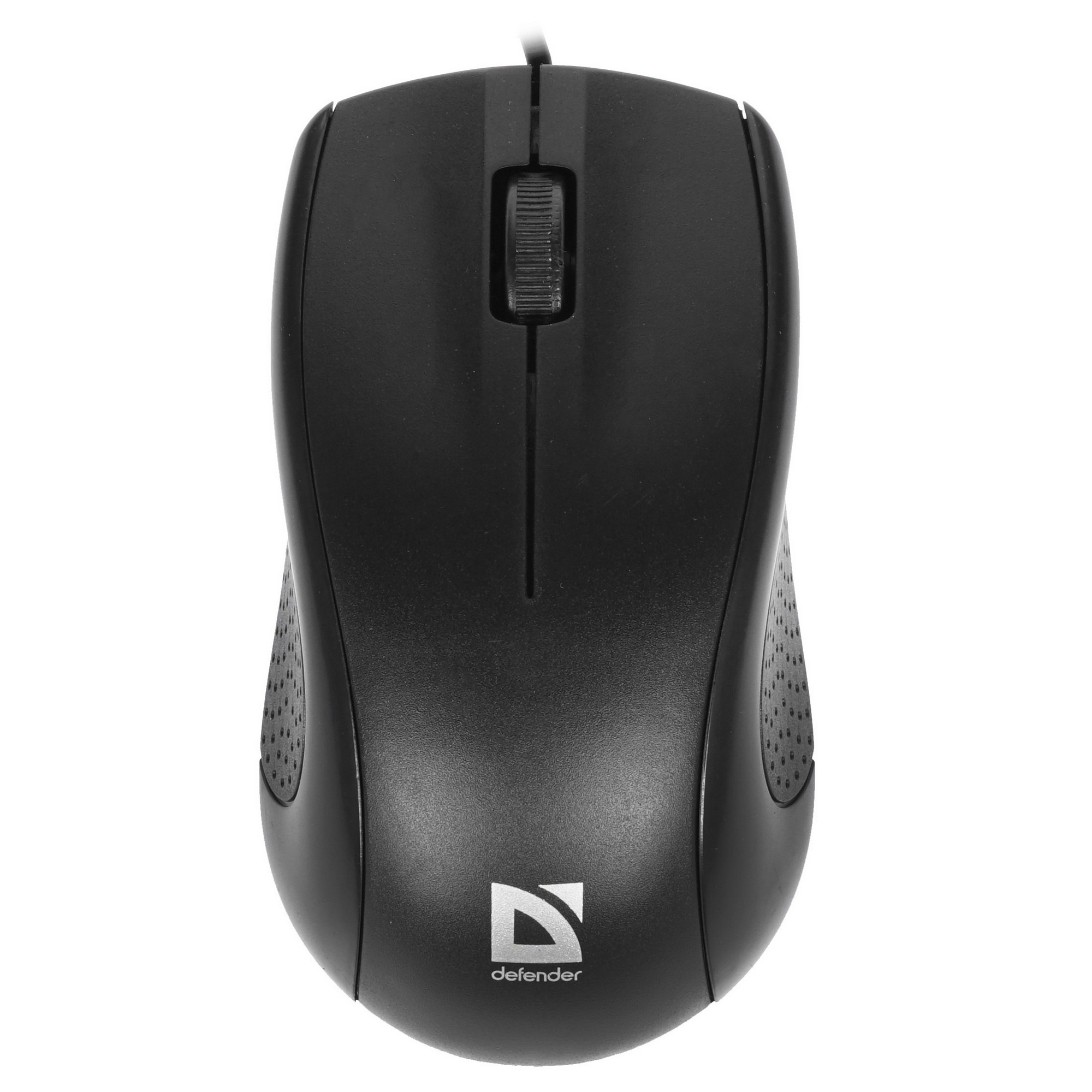 Мышь проводная Defender Optimum MB-160 черный, 1000 dpi, USB, кнопки - 3