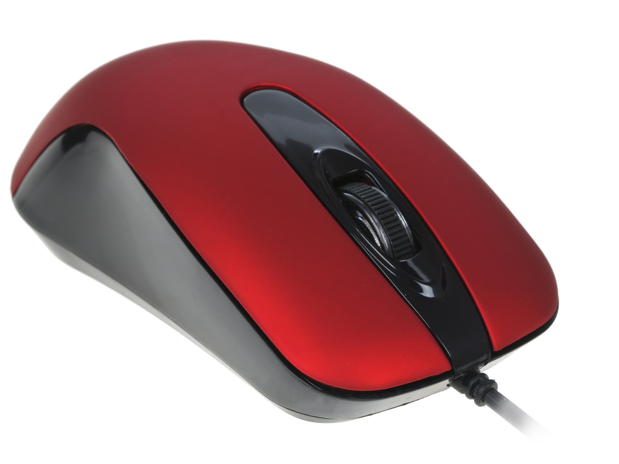 Мышь проводная Gembird MOP-400-R красный, 1000 dpi, USB, кнопки - 3