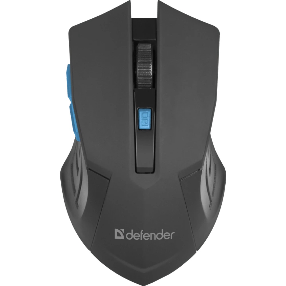 Мышь беспроводная Defender Accura MM-275 синий, 1600 dpi, радиоканал, USB, кнопки - 6