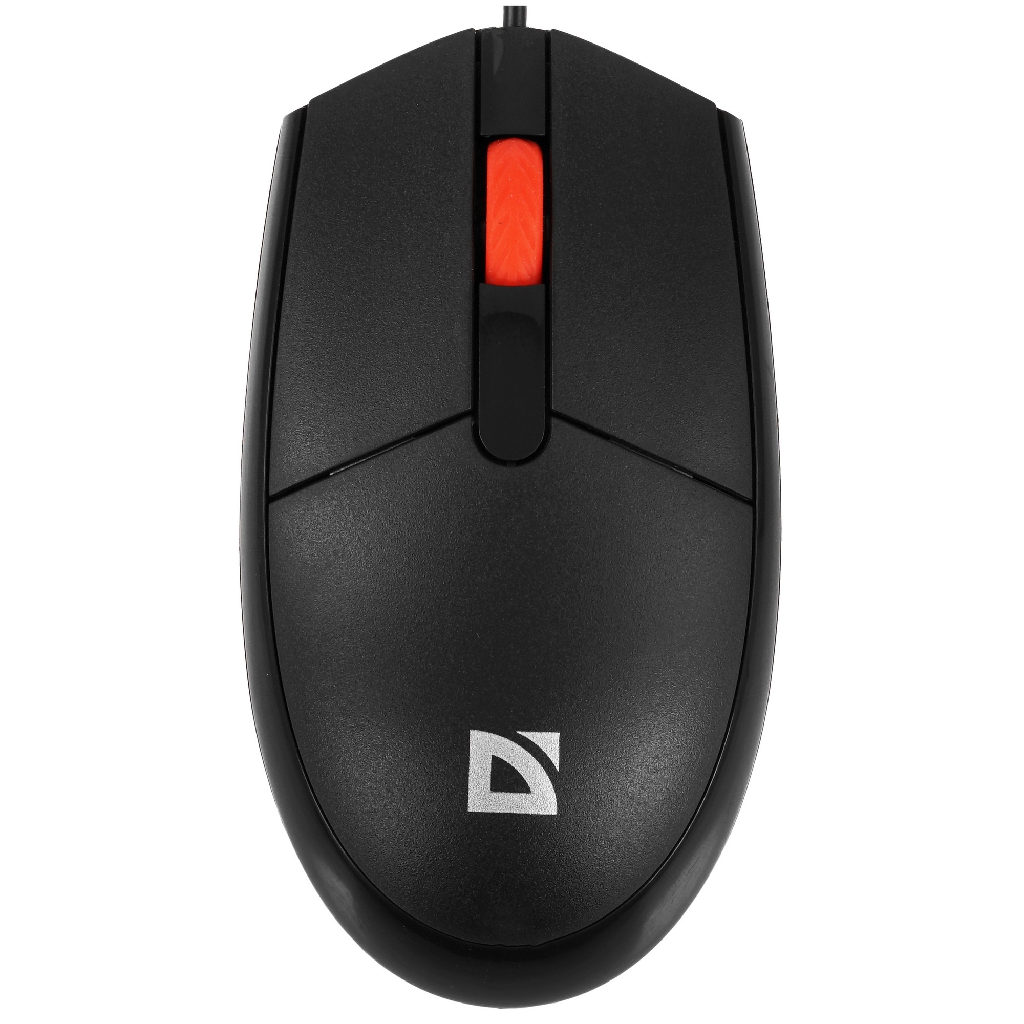 Мышь проводная Defender Delta MM-523 черный, 1000 dpi, USB, кнопки - 3