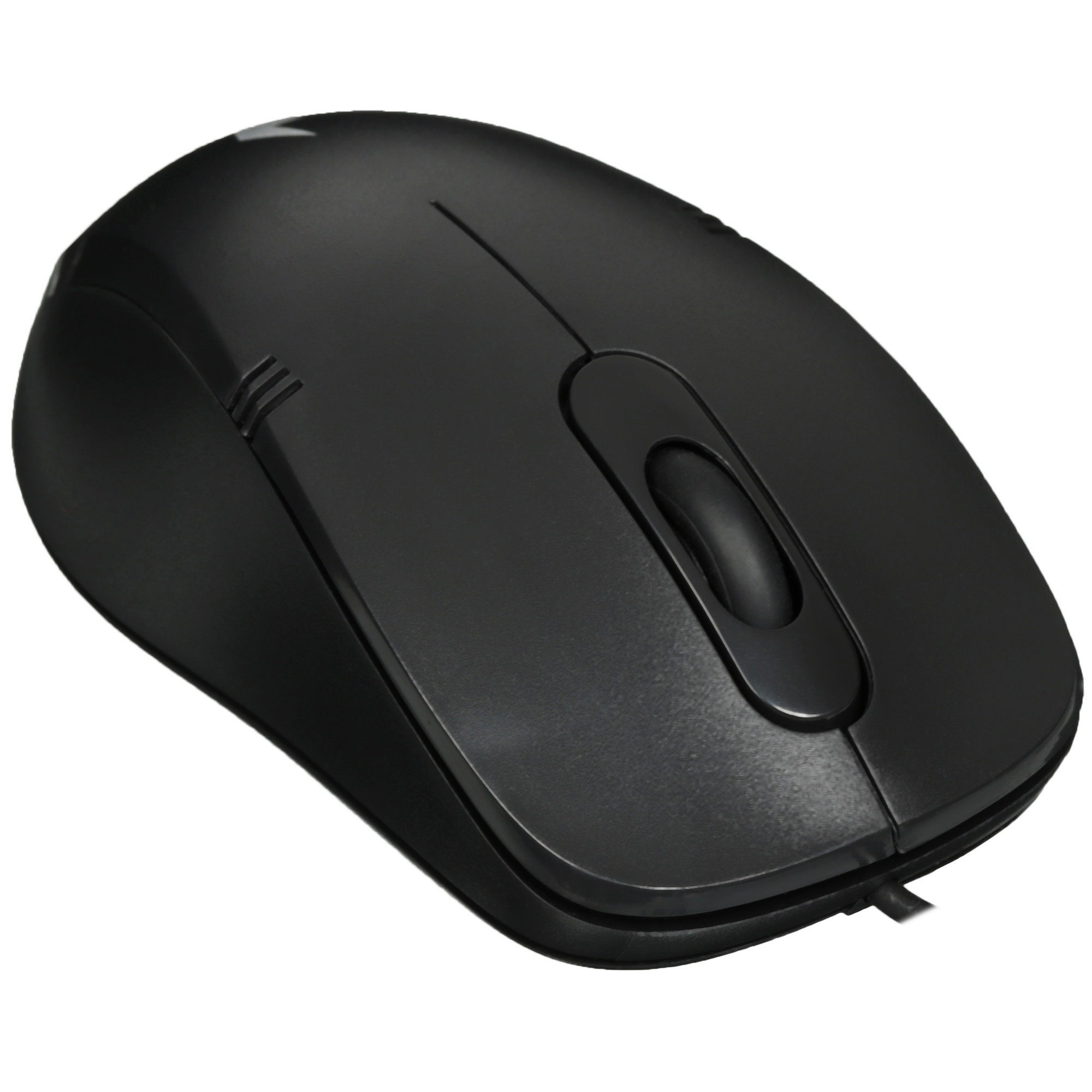 Мышь проводная Gembird MOP-100 черный, 1000 dpi, USB, кнопки - 3