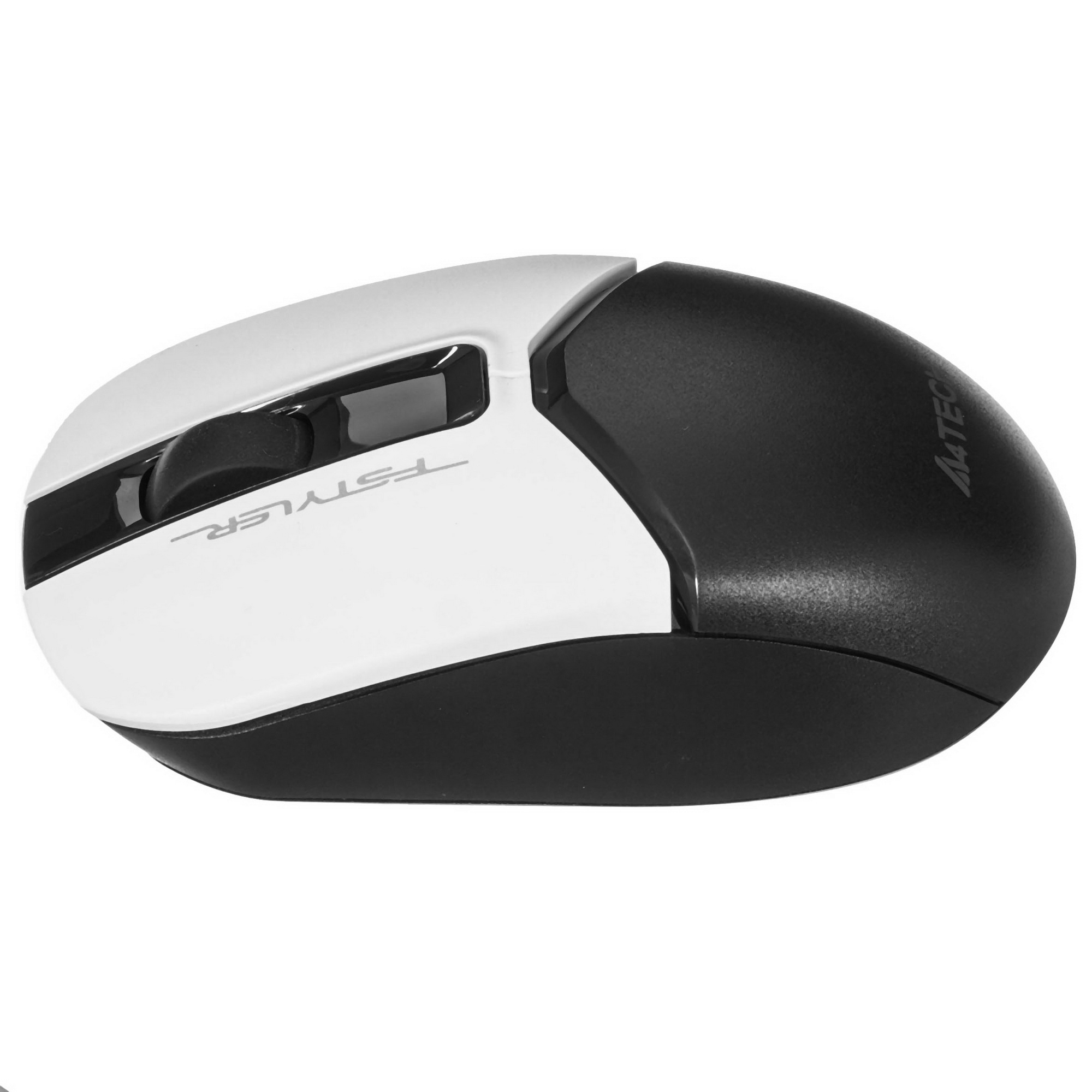 Мышь беспроводная A4Tech Fstyler FG12S черный, 1200 dpi, радиоканал, USB, кнопки - 3