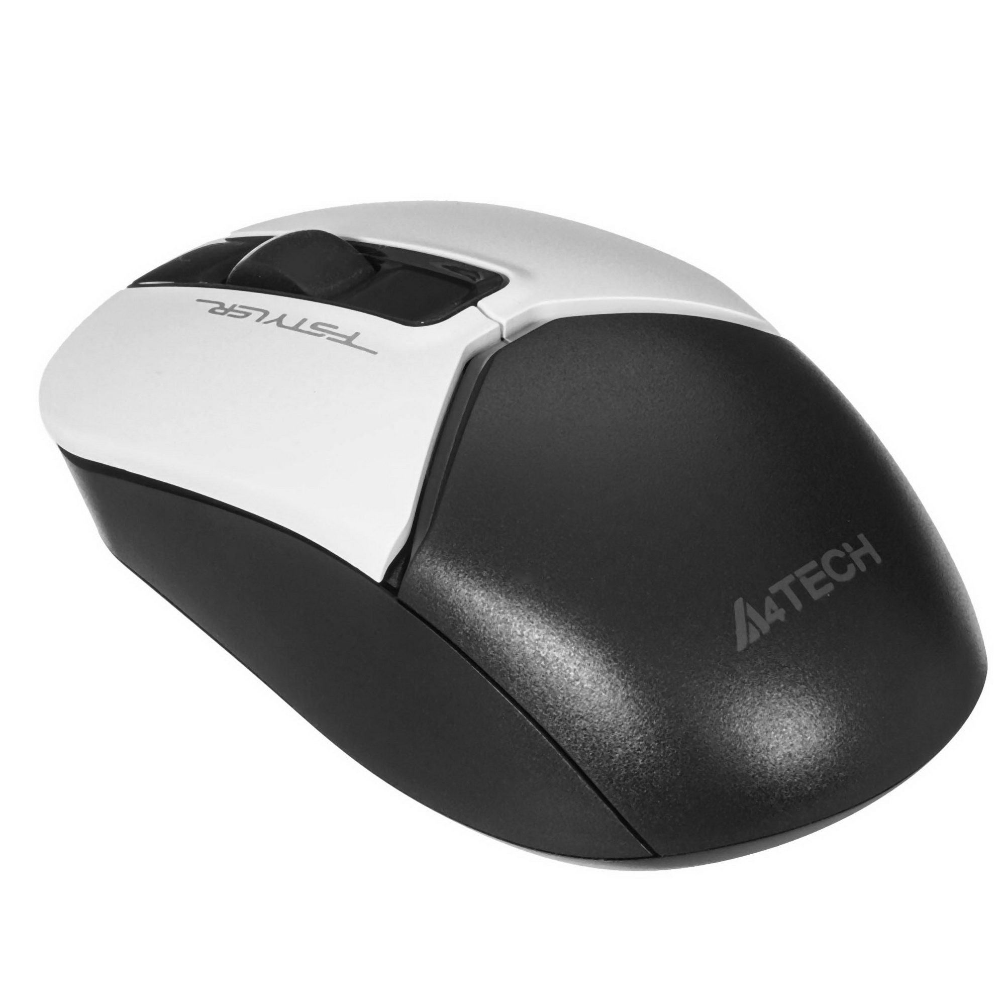 Мышь беспроводная A4Tech Fstyler FG12S черный, 1200 dpi, радиоканал, USB, кнопки - 3