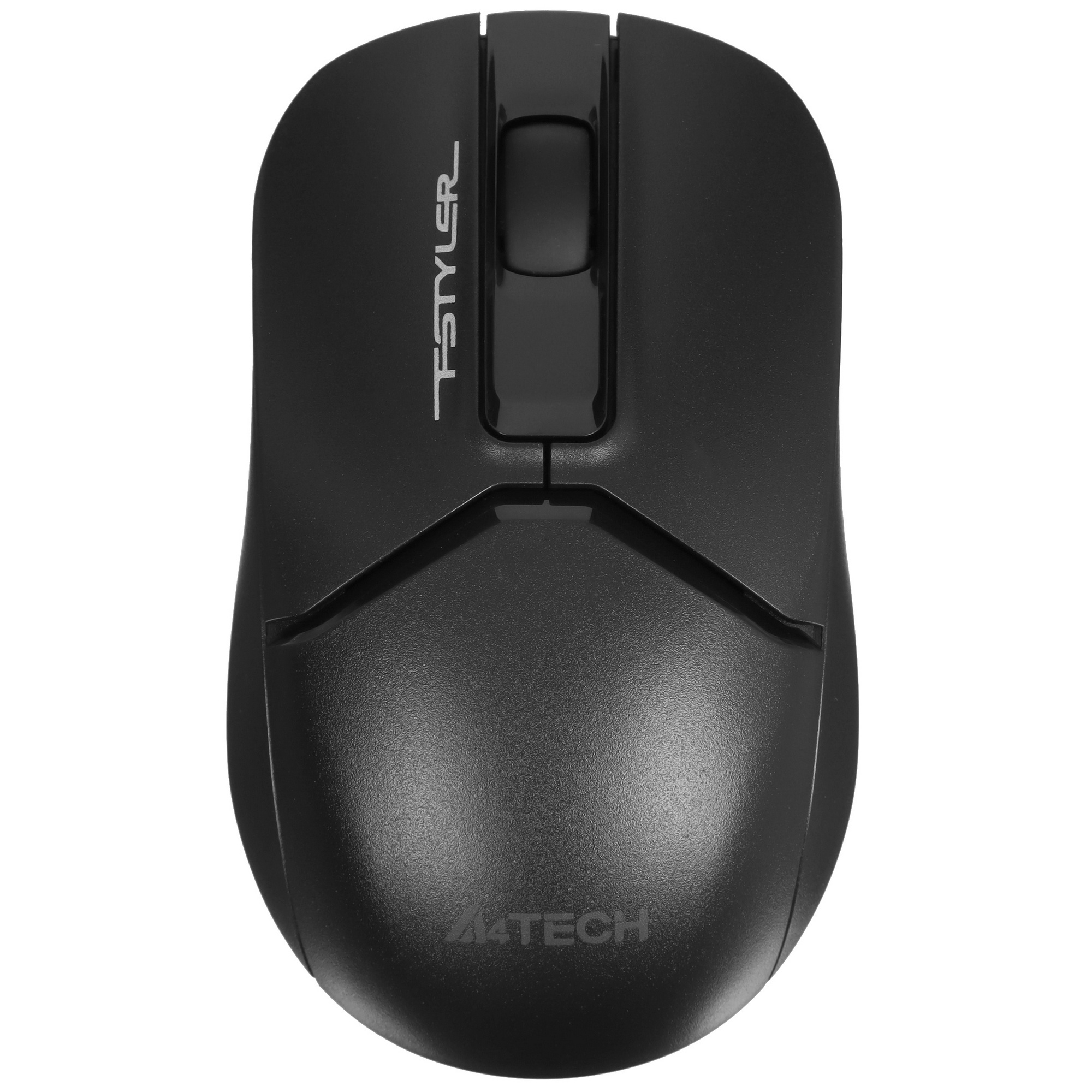 Мышь беспроводная A4Tech Fstyler FG12S черный, 1200 dpi, радиоканал, USB, кнопки - 3