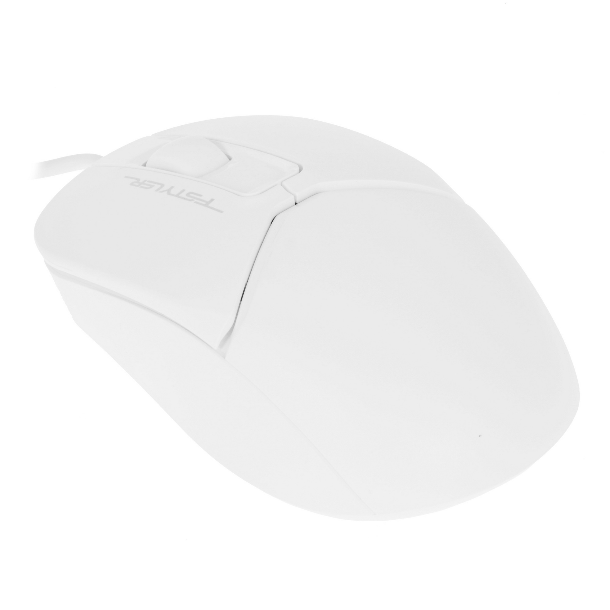 Мышь проводная A4Tech Fstyler FM12 белый, 1200 dpi, USB, кнопки - 3