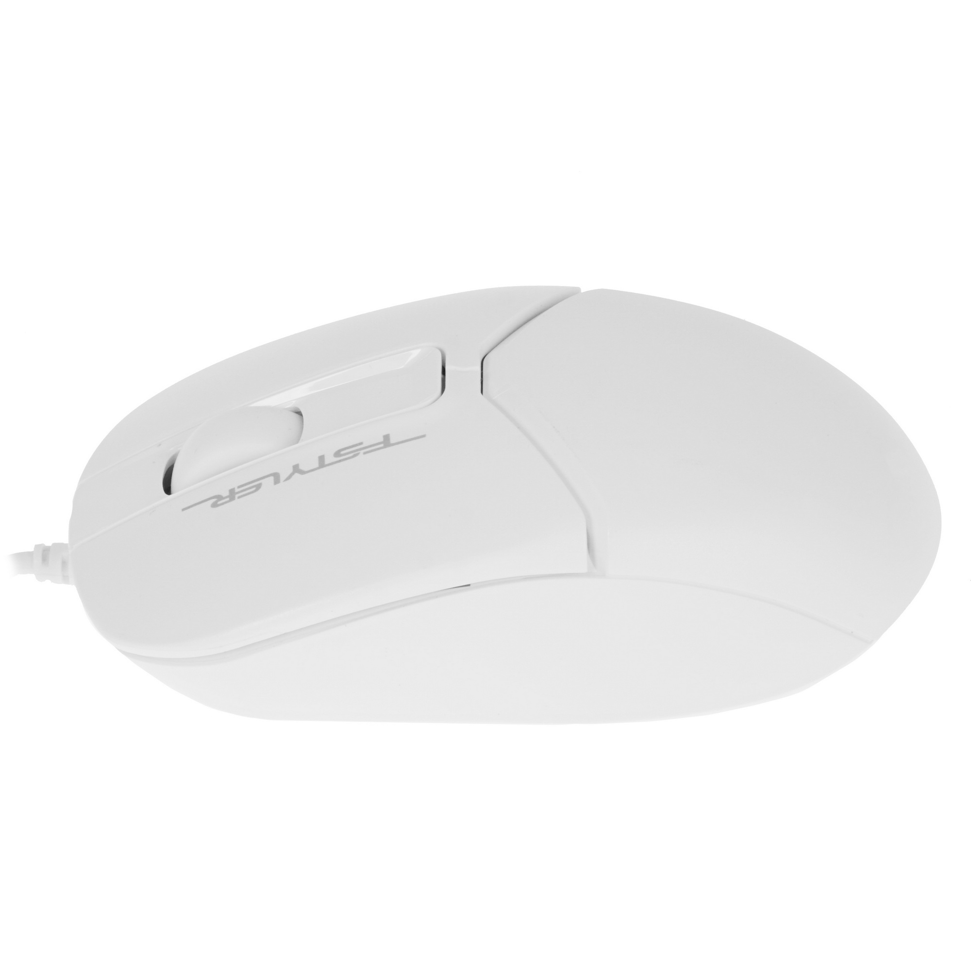 Мышь проводная A4Tech Fstyler FM12 белый, 1200 dpi, USB, кнопки - 3
