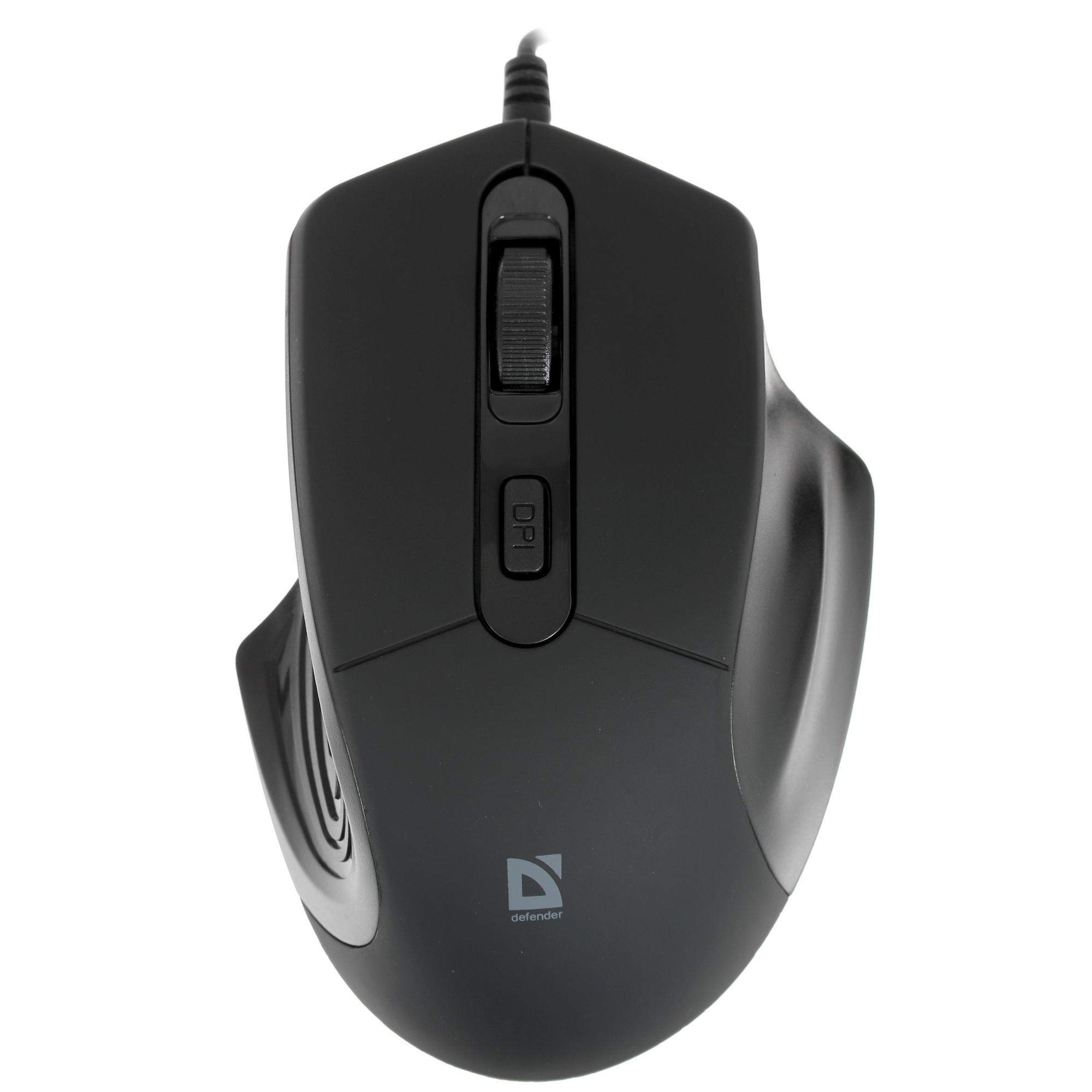 Мышь проводная Defender Datum MB-347 черный, 1600 dpi, USB, кнопки - 4