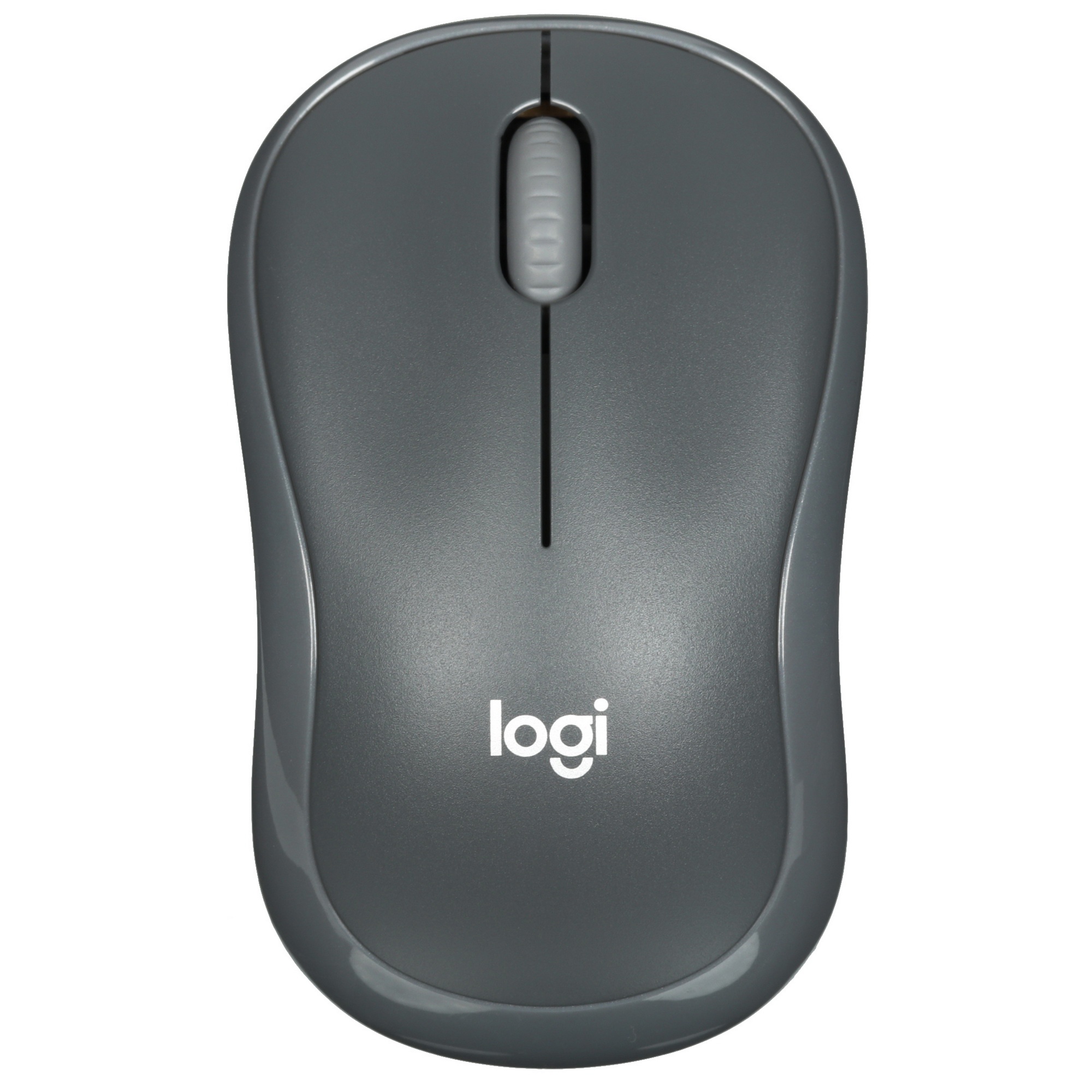Мышь беспроводная Logitech M185 серый/черный, 1000 dpi, радиоканал, USB, кнопки - 3