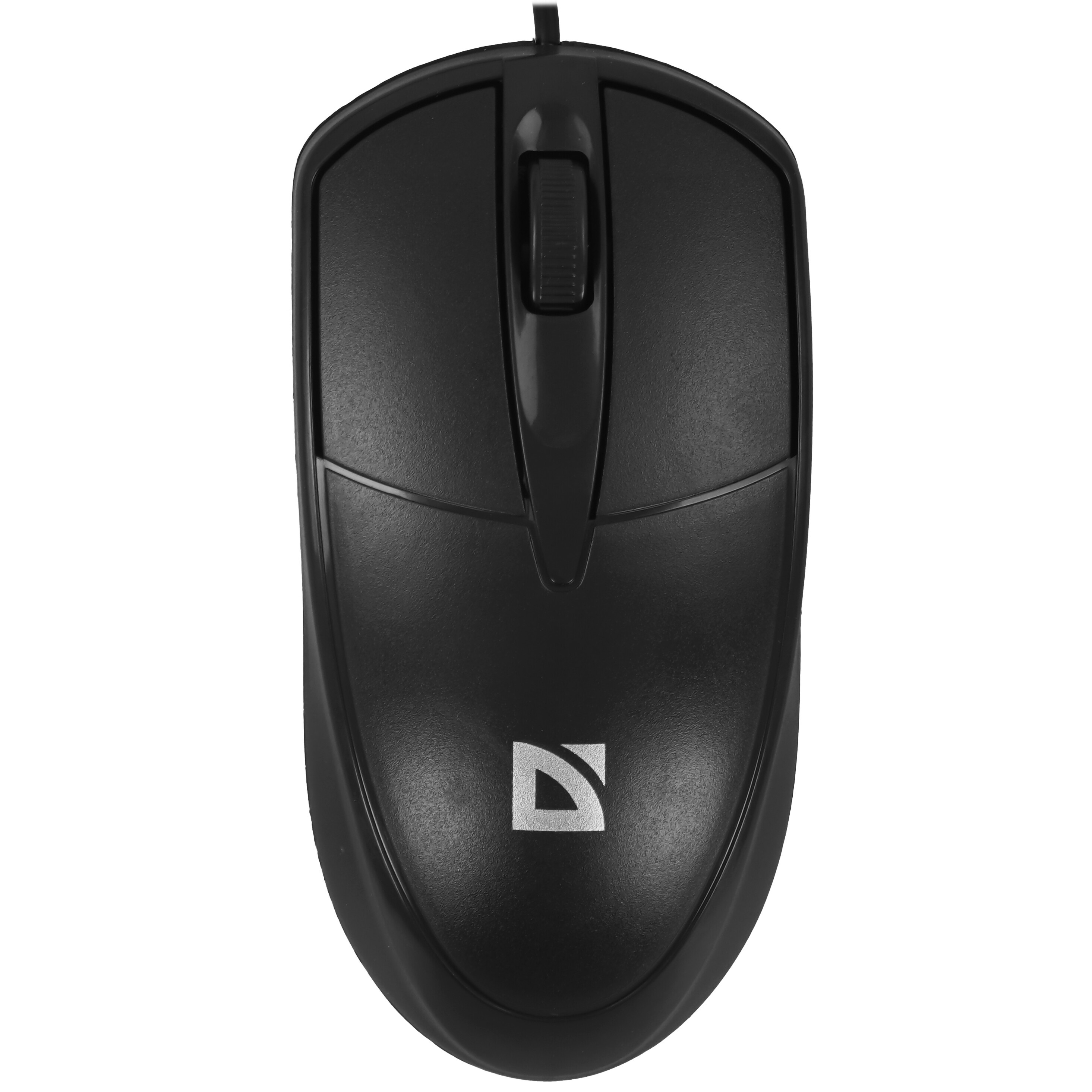 Мышь проводная Defender Trace MB-989 черный, 1000 dpi, USB, кнопки - 3