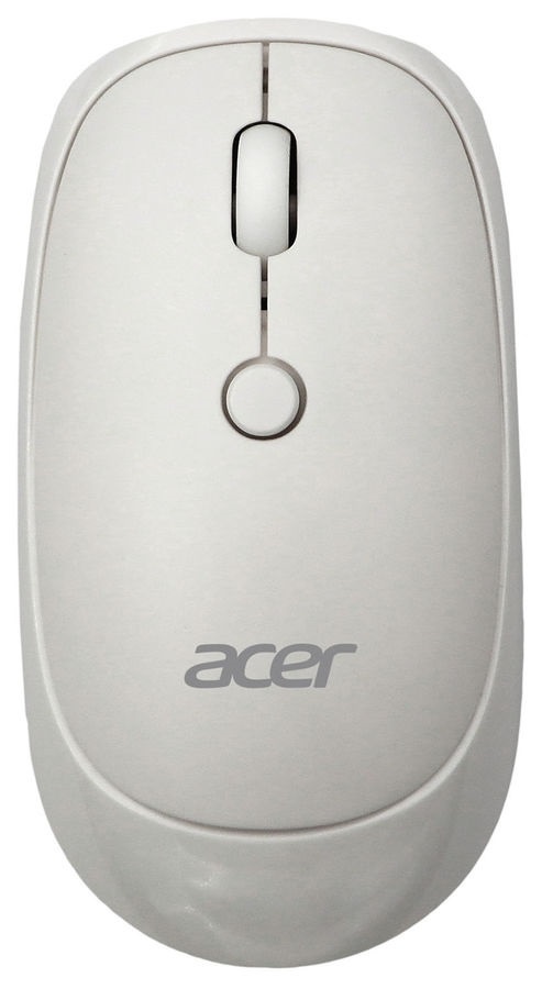Мышь беспроводная Acer OMR138 белый, 1600 dpi, радиоканал, USB, кнопки - 4