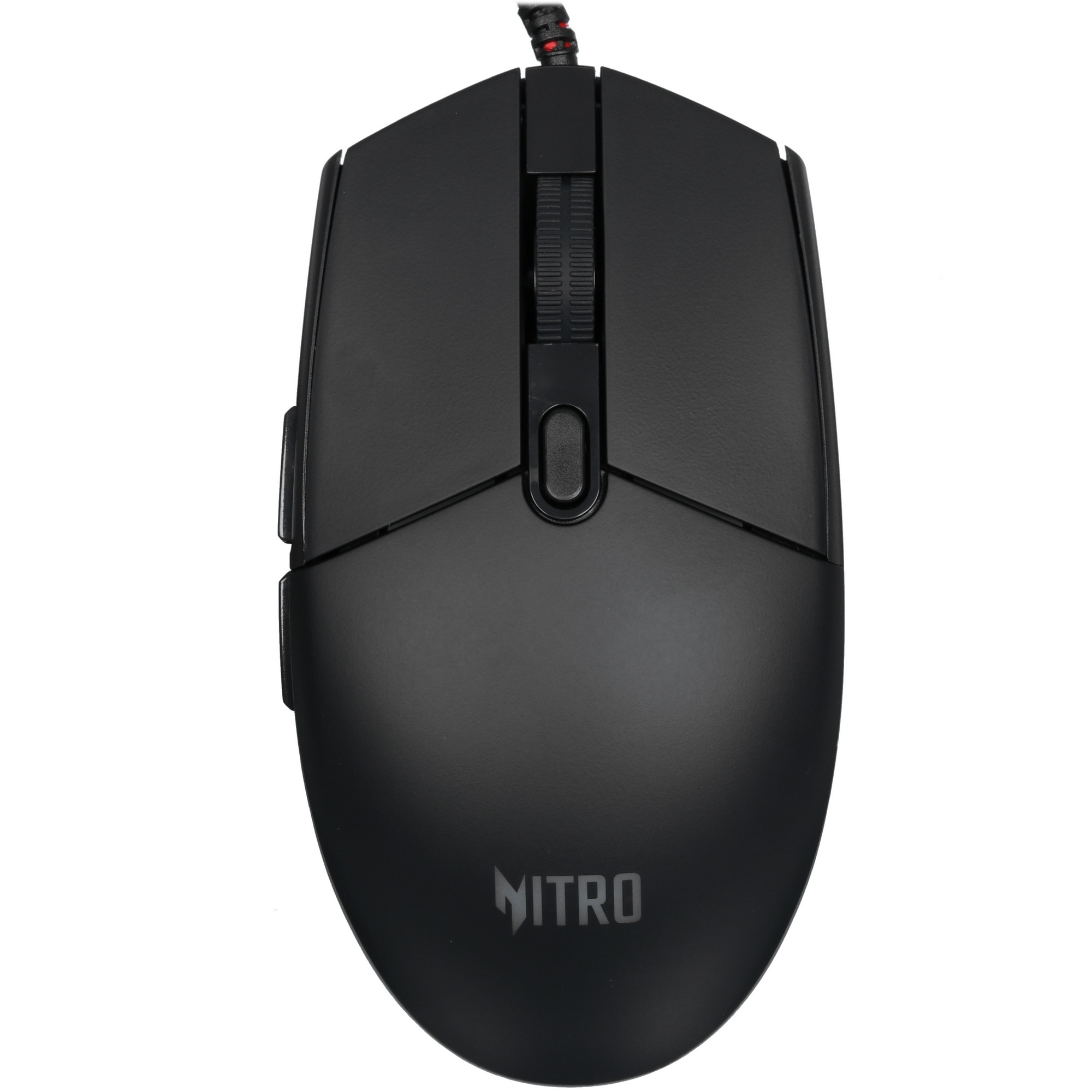 Мышь проводная Acer Nitro OMW400 черный, 6400 dpi, USB, кнопки - 6