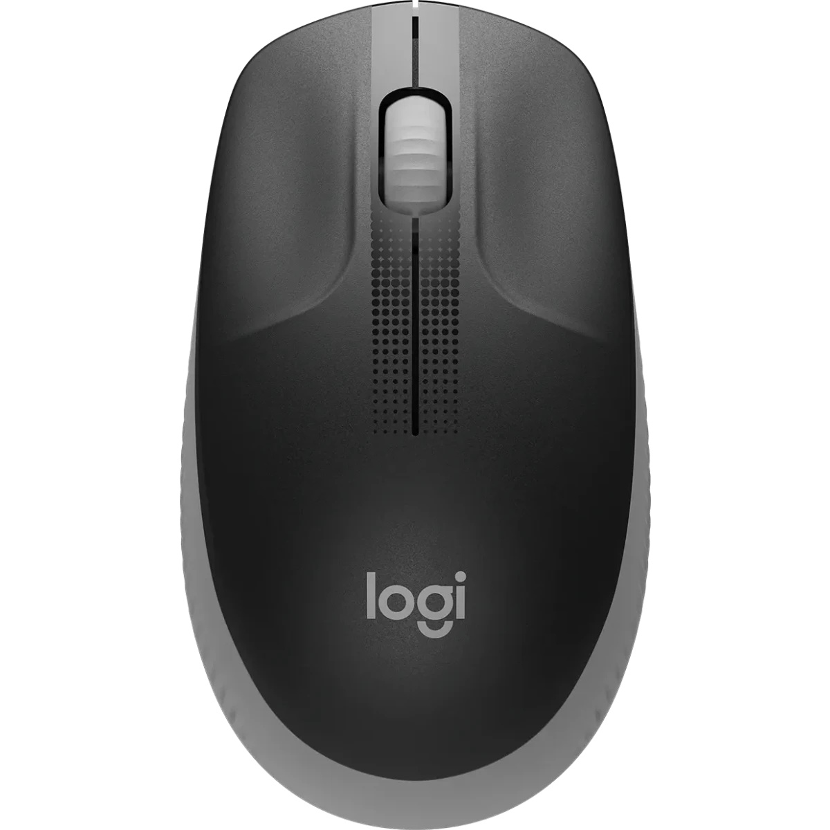 Мышь беспроводная Logitech M190 черный/серый, 1000 dpi, радиоканал, USB, кнопки - 3