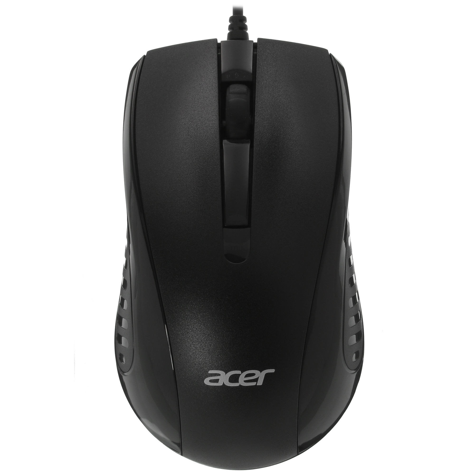 Мышь проводная Acer OMW136 черный, 1200 dpi, USB, кнопки - 3