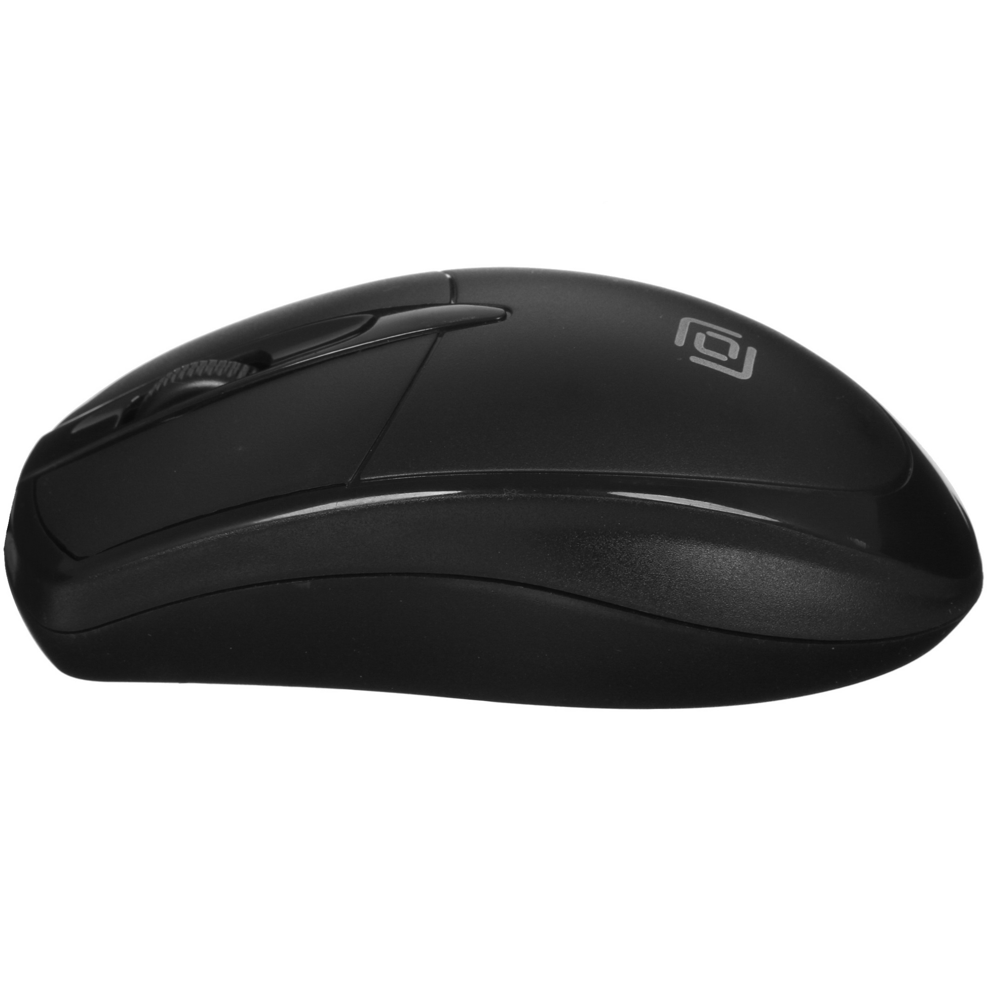 Мышь проводная Oklick 125M черный, 1200 dpi, USB, кнопки - 3