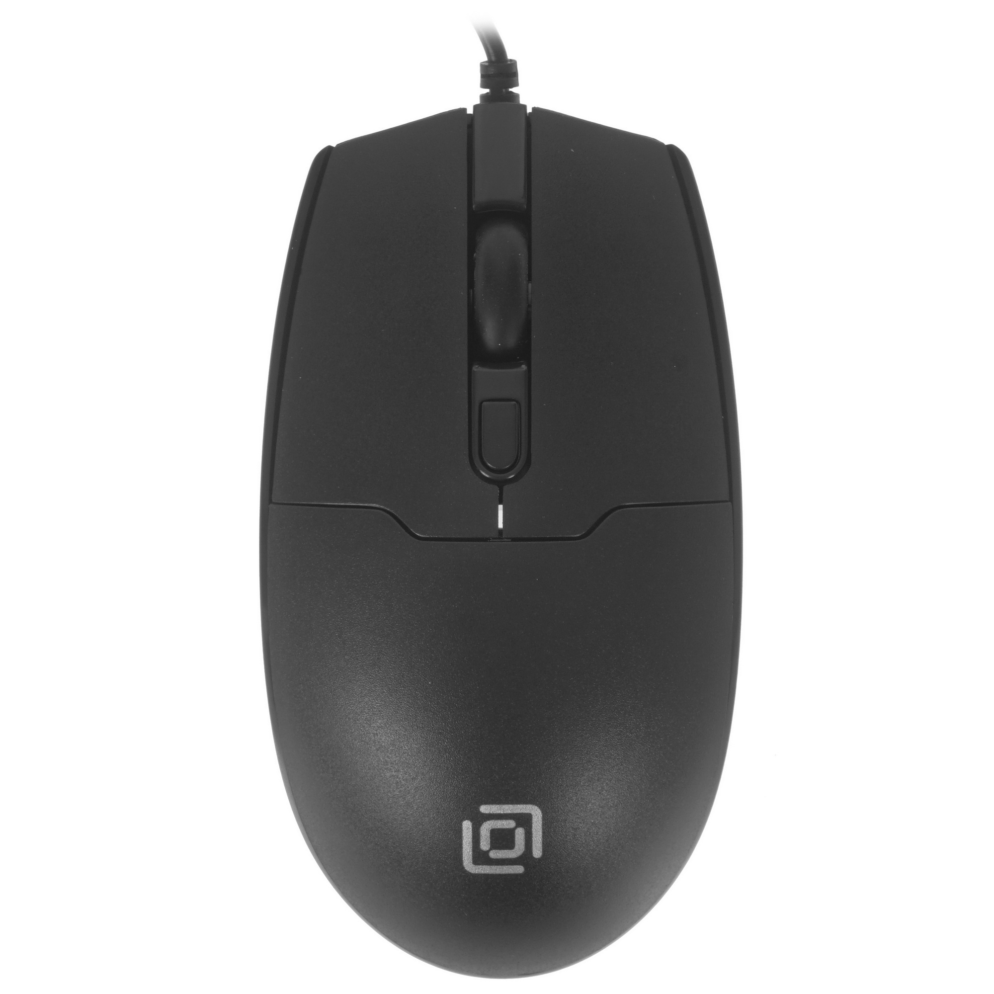 Мышь проводная Oklick 147M V2 черный, 2000 dpi, USB, кнопки - 4