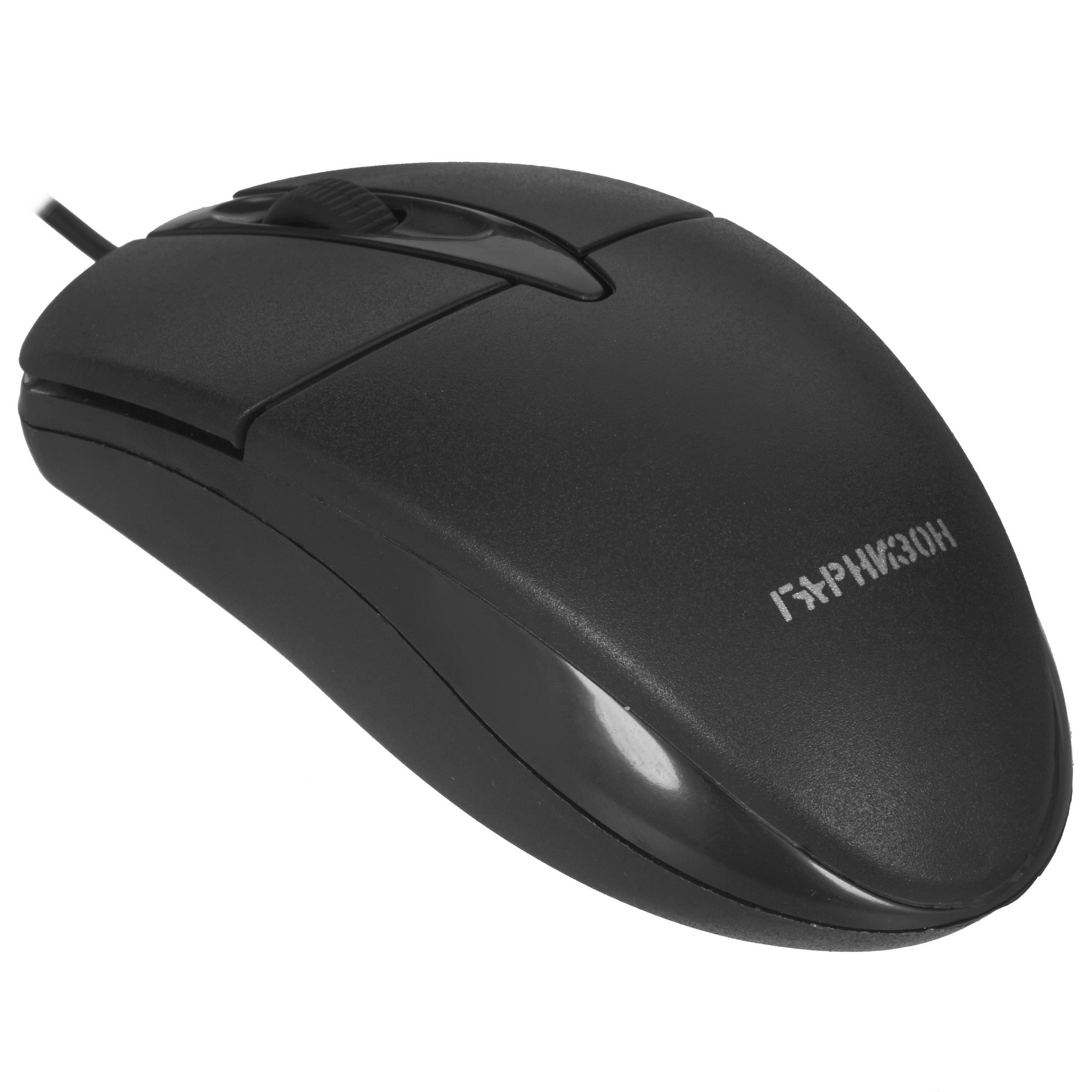 Мышь проводная Гарнизон GM-220XL черный, 1000 dpi, USB, кнопки - 3