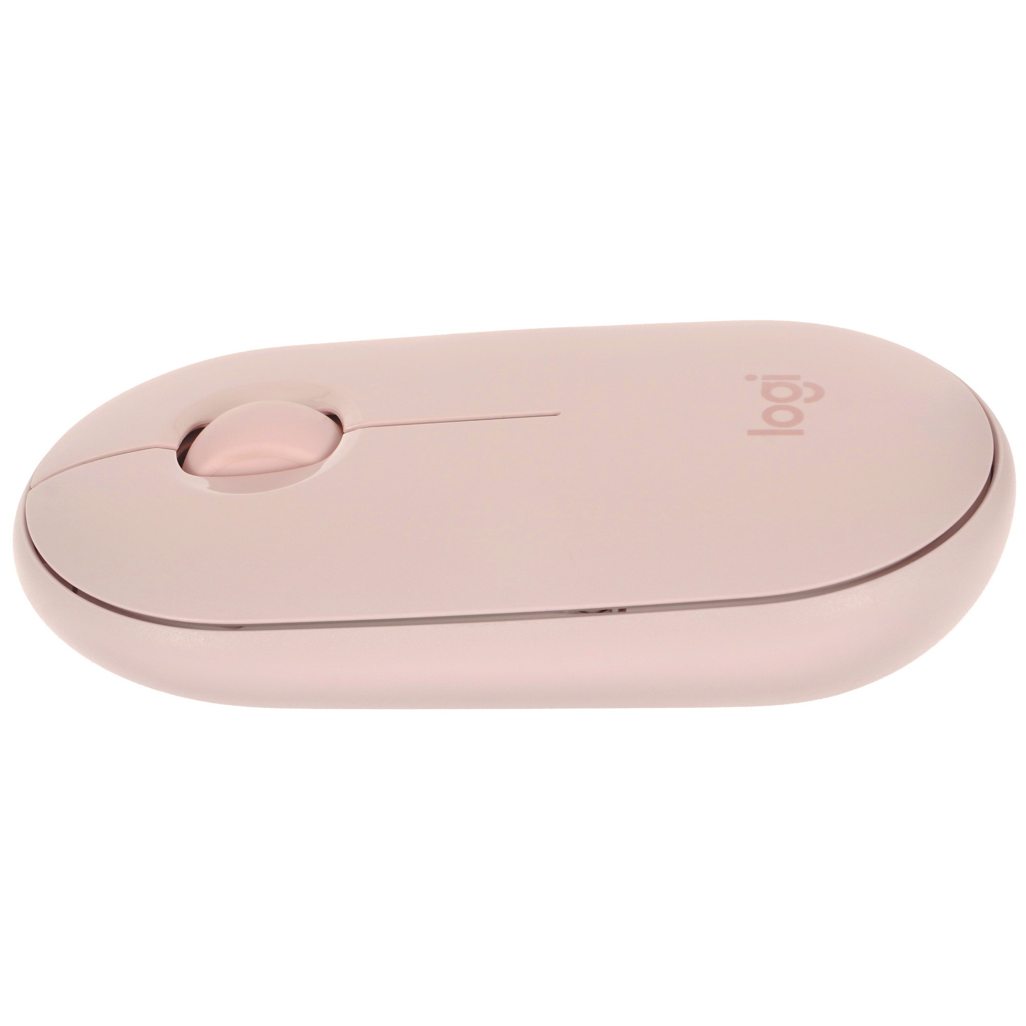 Мышь беспроводная Logitech Pebble M350 розовый, 1000 dpi, радиоканал, Bluetooth, USB, кнопки - 3
