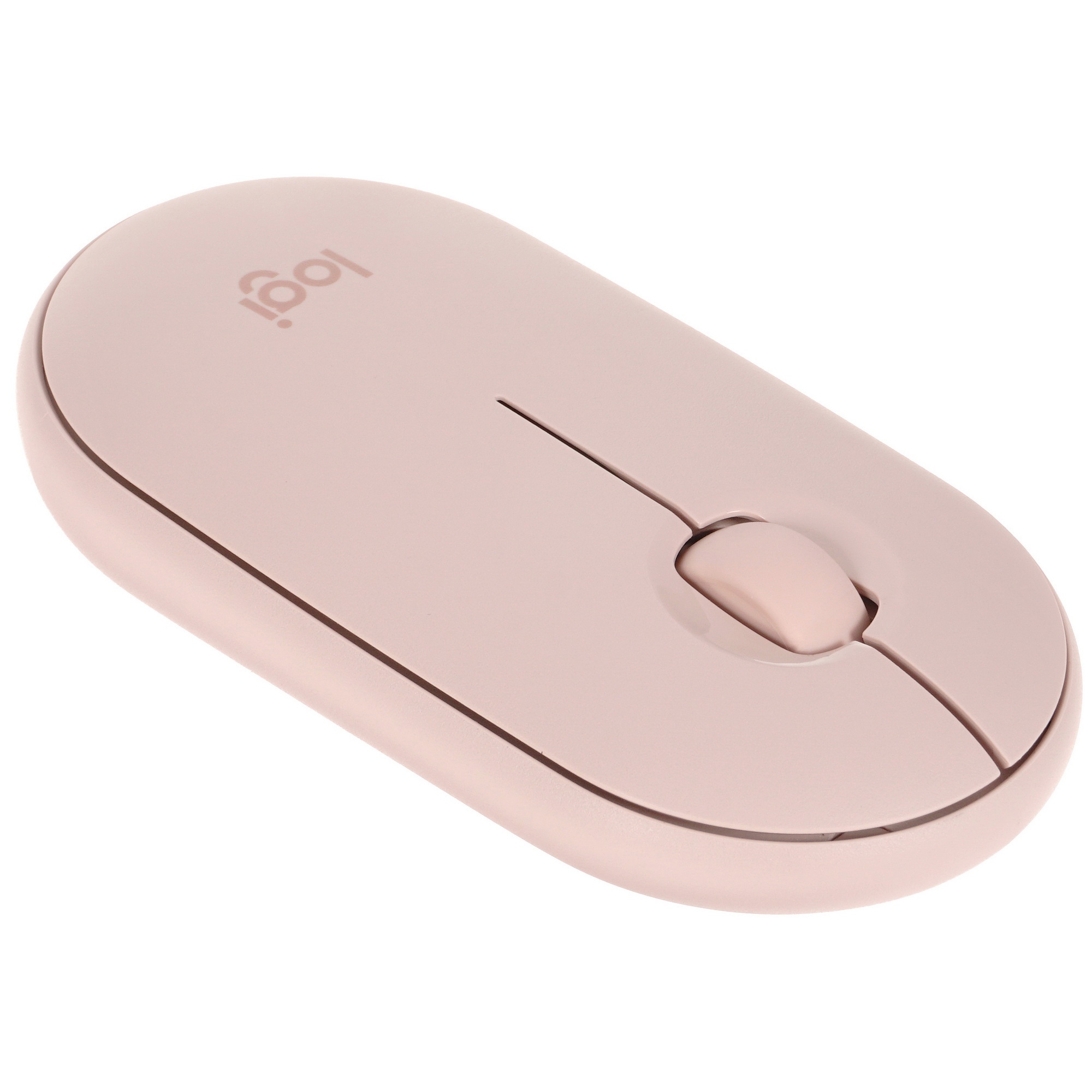 Мышь беспроводная Logitech Pebble M350 розовый, 1000 dpi, радиоканал, Bluetooth, USB, кнопки - 3