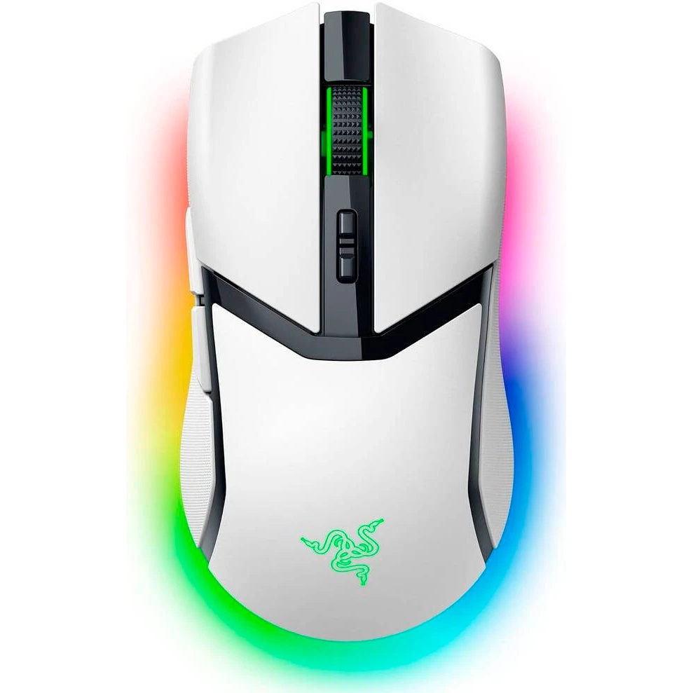 Мышь беспроводная/проводная Razer Cobra Pro белый, 30000 dpi, радиоканал, Bluetooth, USB, кнопки - 8