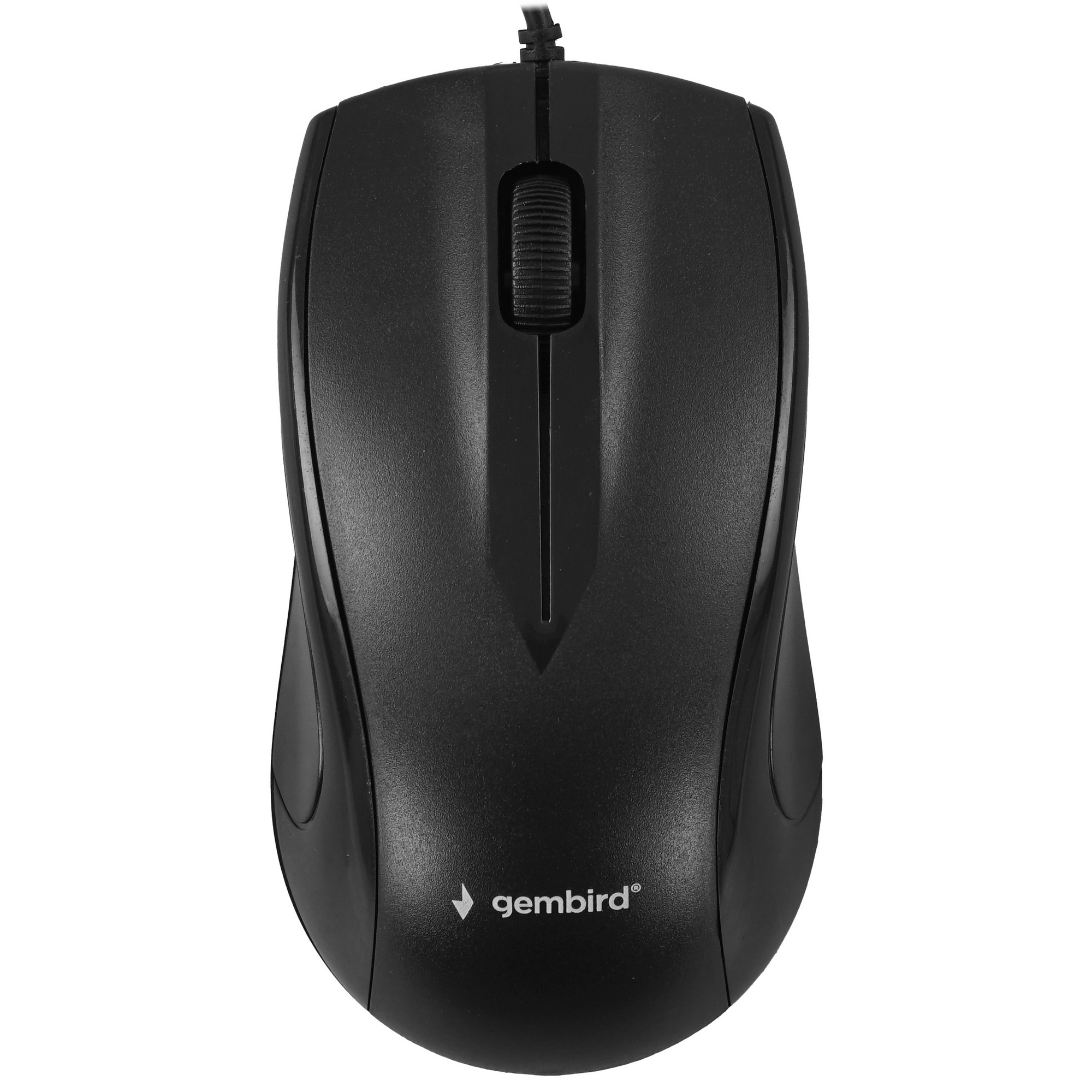 Мышь проводная Gembird MUSOPTI9-905U черный, 1000 dpi, USB, кнопки - 3