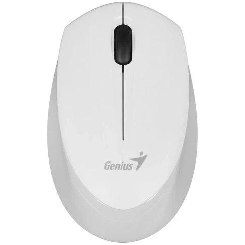 Мышь беспроводная Genius NX-7009 белый/серый, 1200 dpi, радиоканал, USB, кнопки - 3