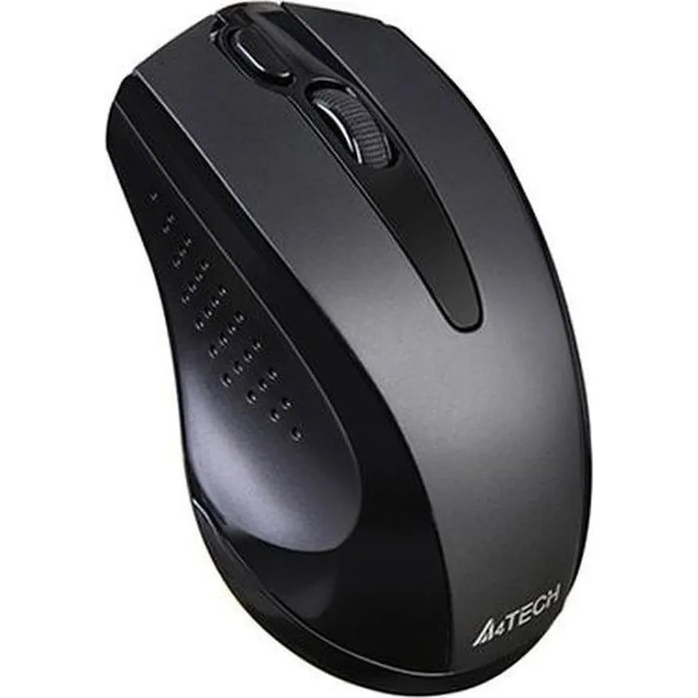 Мышь беспроводная A4Tech G9-500F черный, 1200 dpi, радиоканал, USB, кнопки - 4